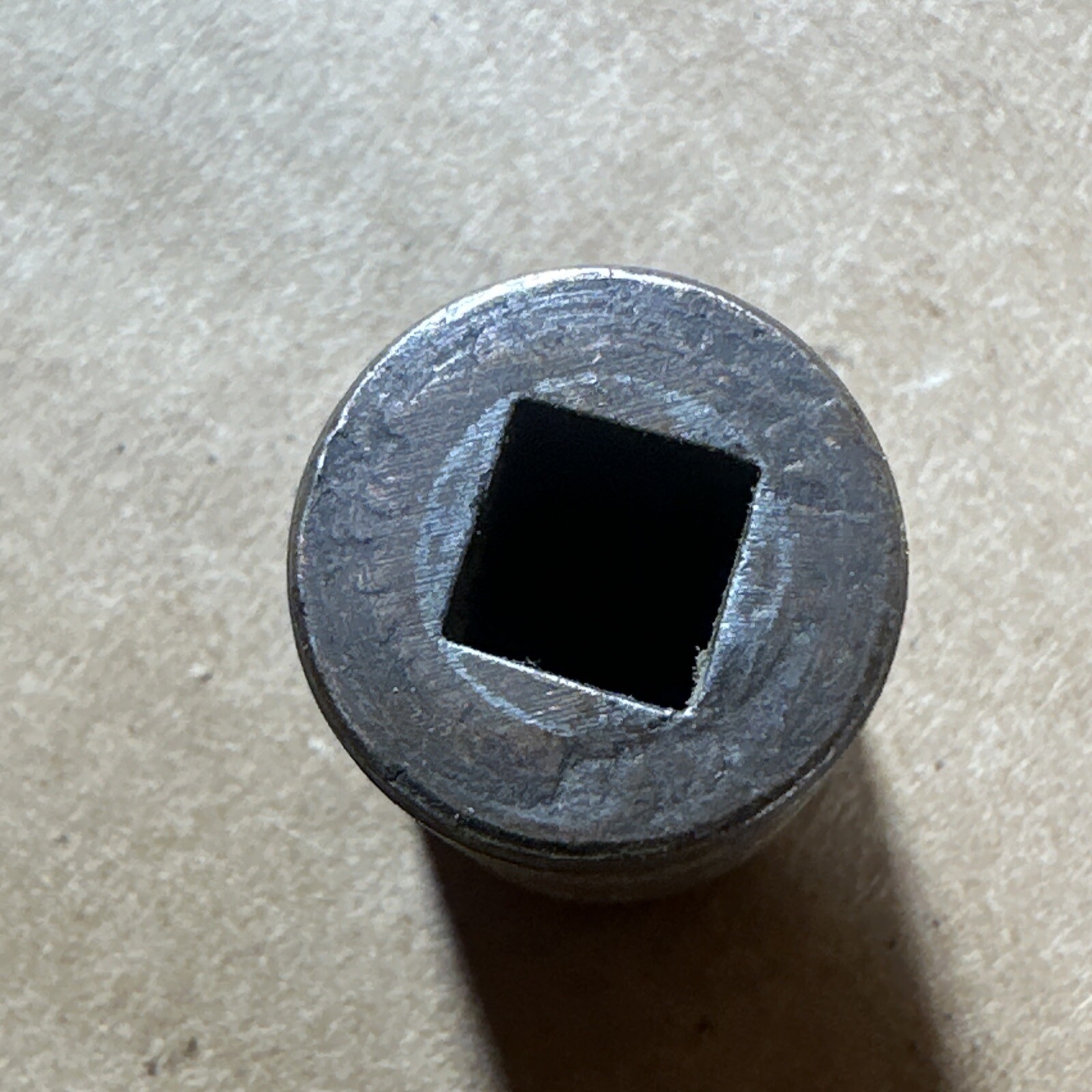 Early Snap-on Tools Industrial GM14 Socket 6 Point 7/16″ SAE 1/4” Drive USA