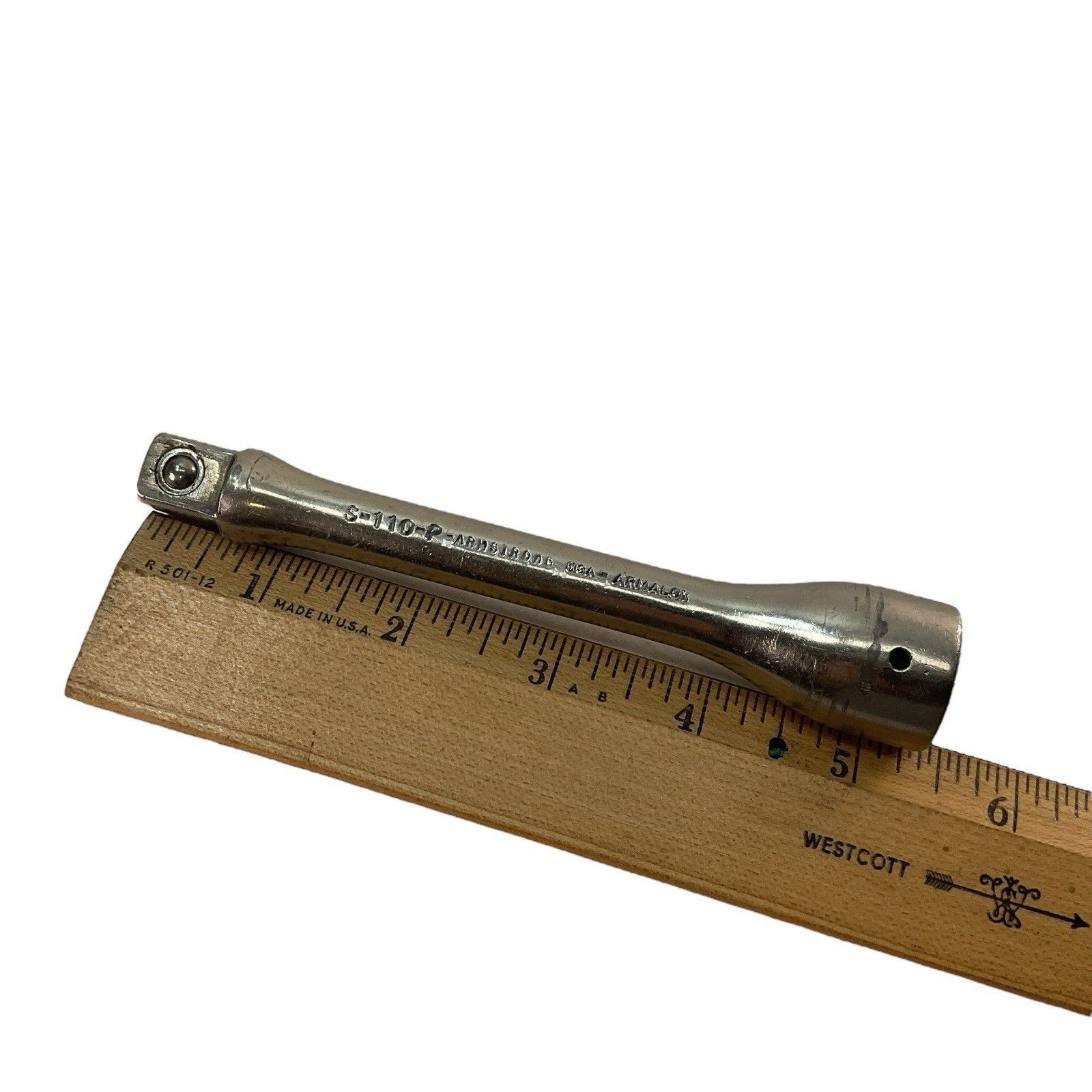 Armstrong S-110P Vintage 5″ Armaloy Extension 1/2″ Drive USA Made Heavy Duty