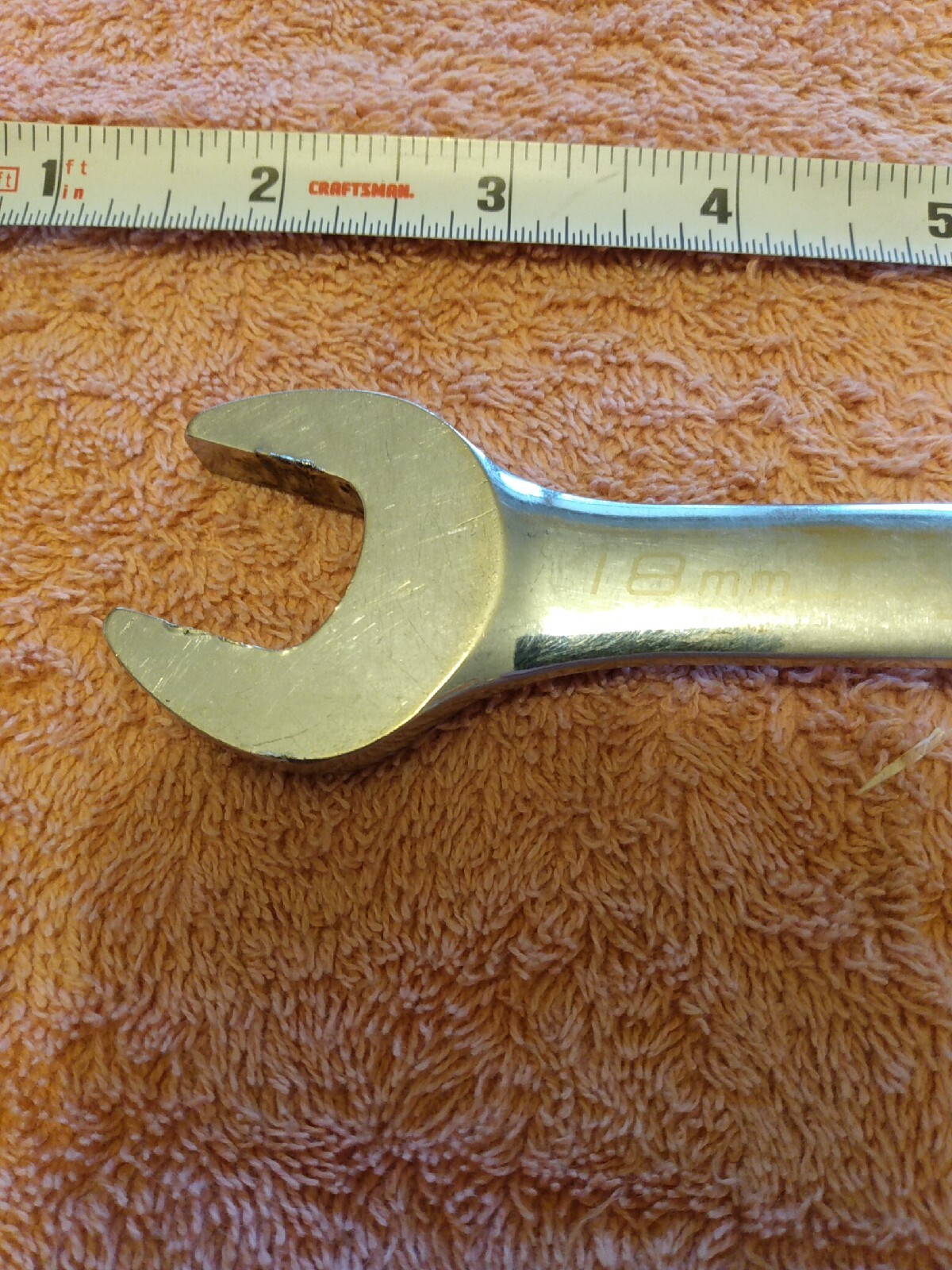 Blue Point By Snap On Tools 18 Mm Combination Ratchet Wrench Reversible
