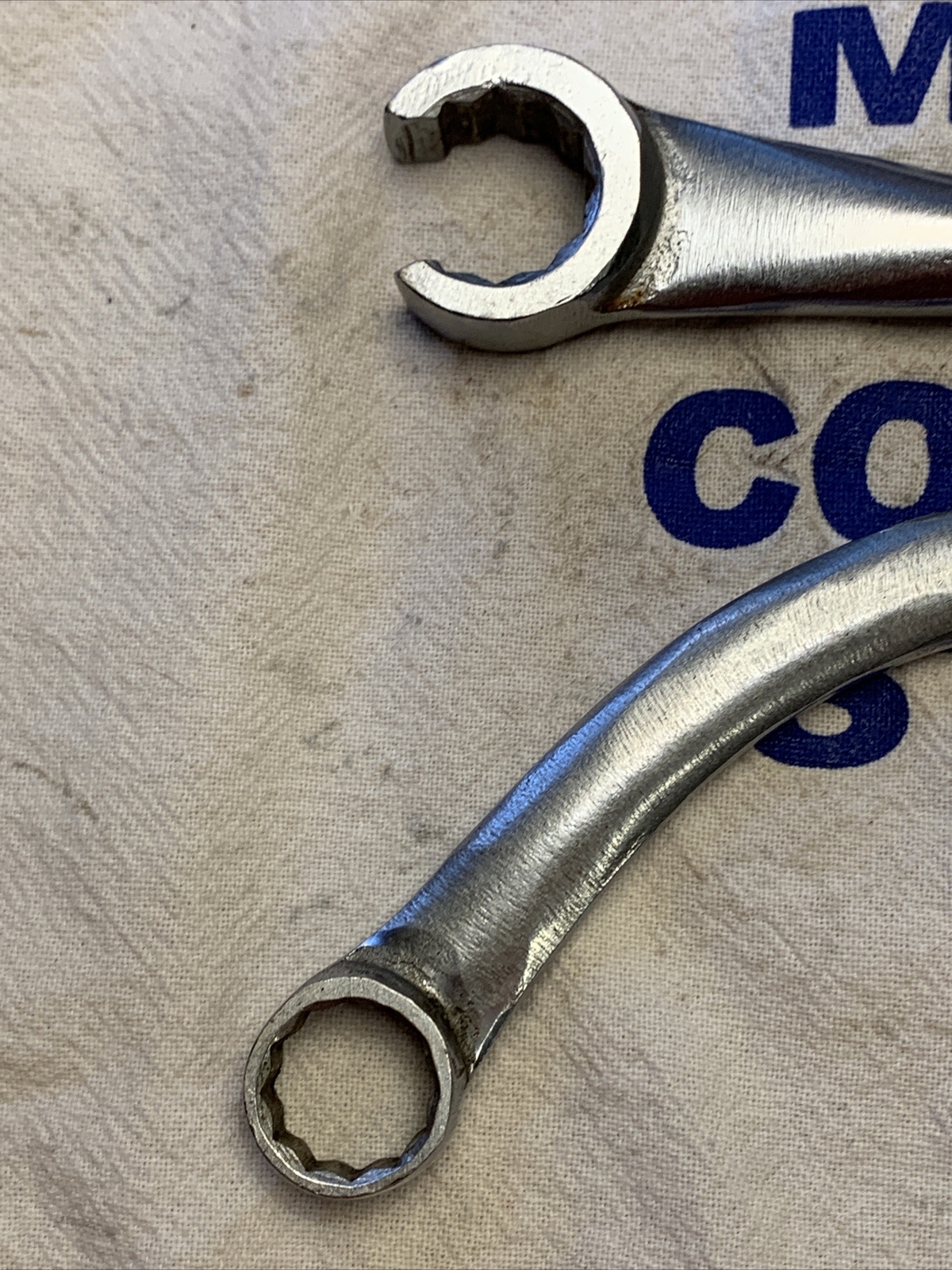 Blue Point 5/8″ x 3/4″ Half Moon Box Wrench CX-2024 & 3/4″ Flare Nut Line Wrench