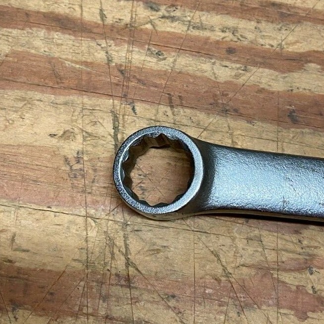 KD Tools 62124 Satin 5/8″ x 3/4″ Double Box End Wrench 12 Point USA