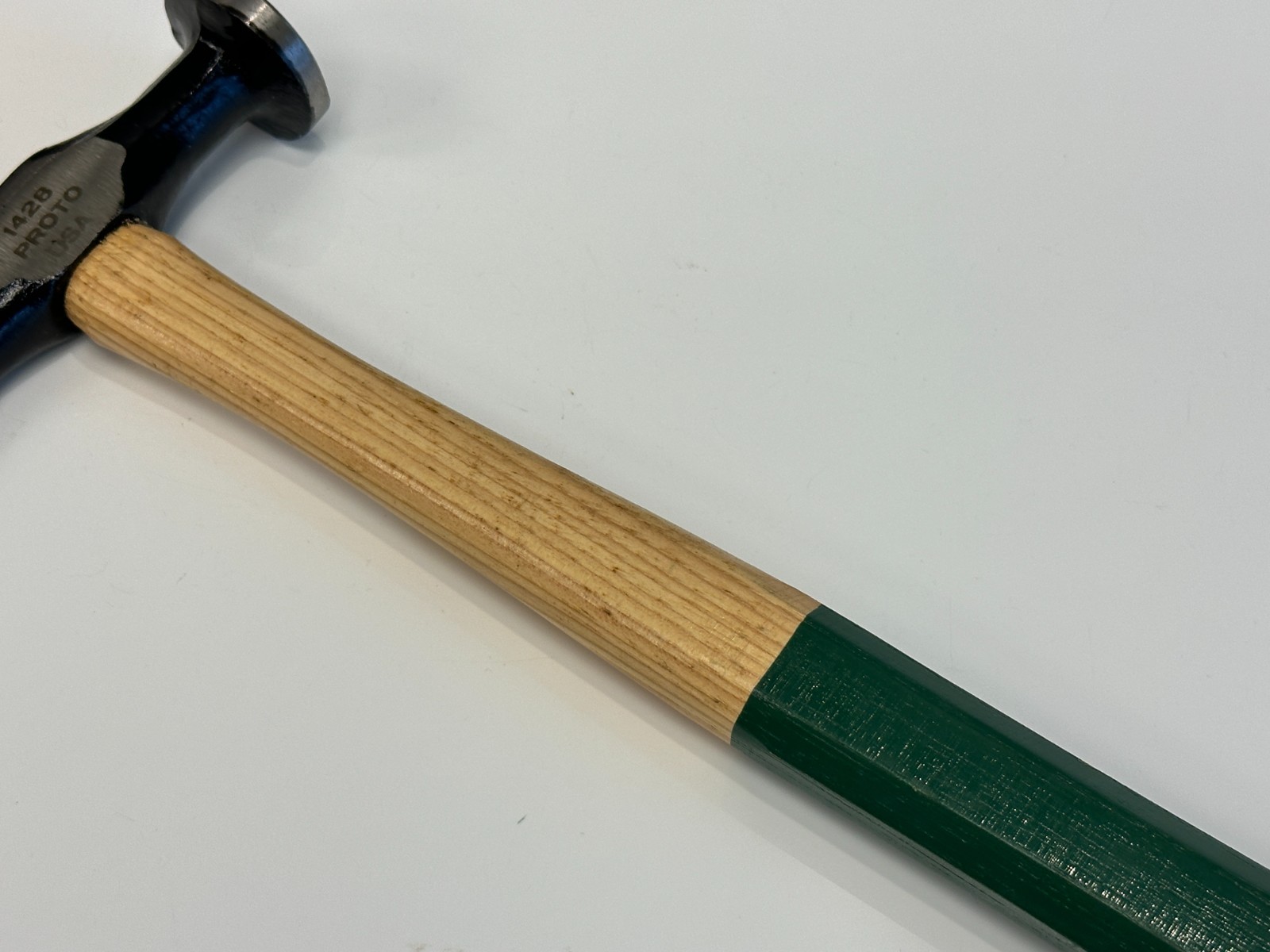NEW Proto 1428 USA Auto Body Dent Repair Hammer Fine Point Finishing Hammer NOS