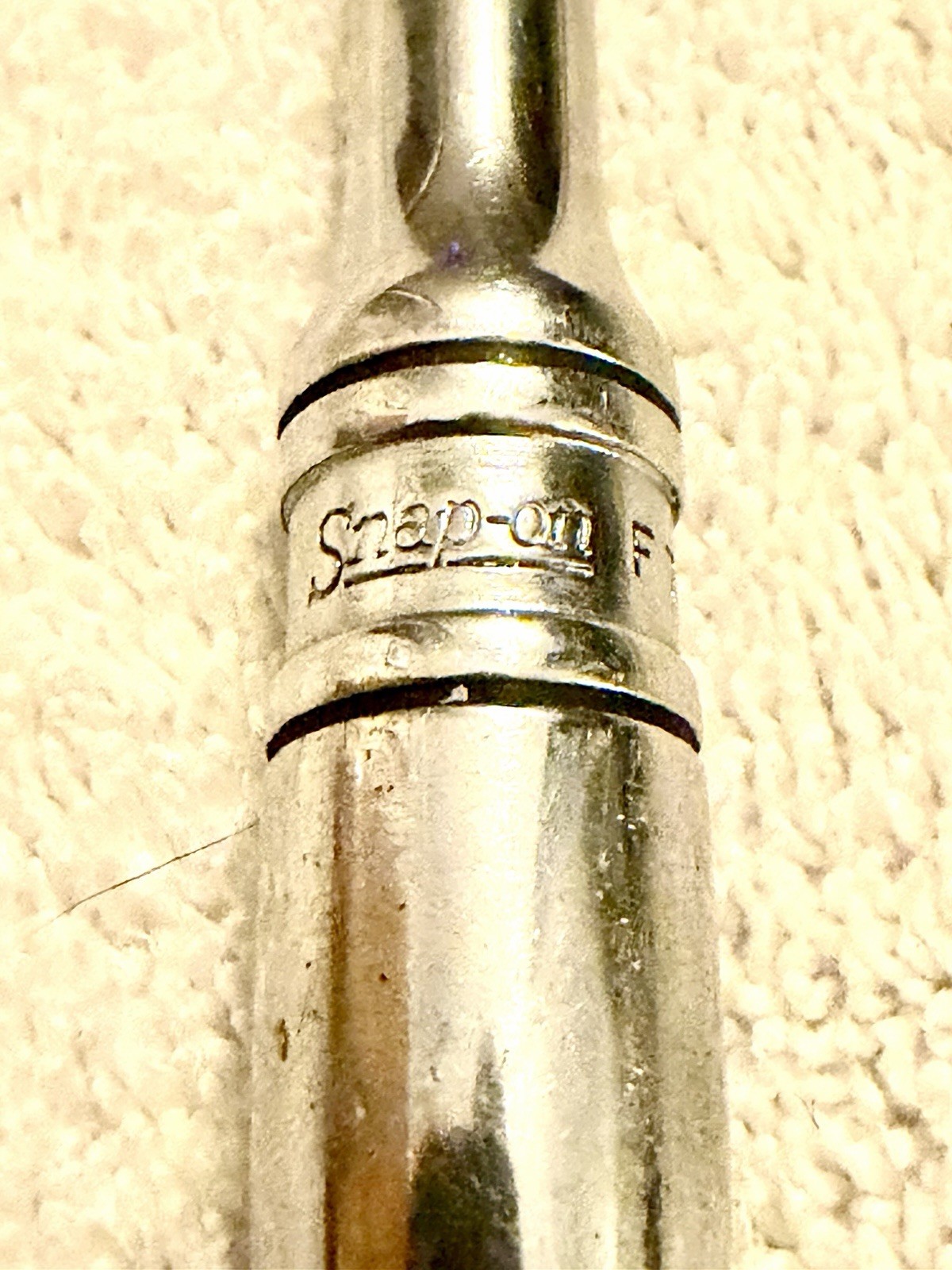 Snap On F731 3/8” Drive Flex Head Ratchet 11 1/4” Long Handle USA Made Chrome