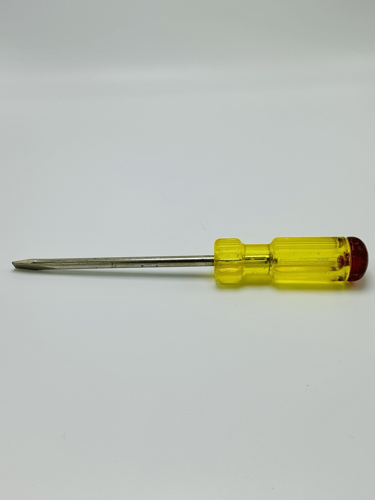 Vintage FULLER Red Top Slotted Screwdriver Lot 302 305 307