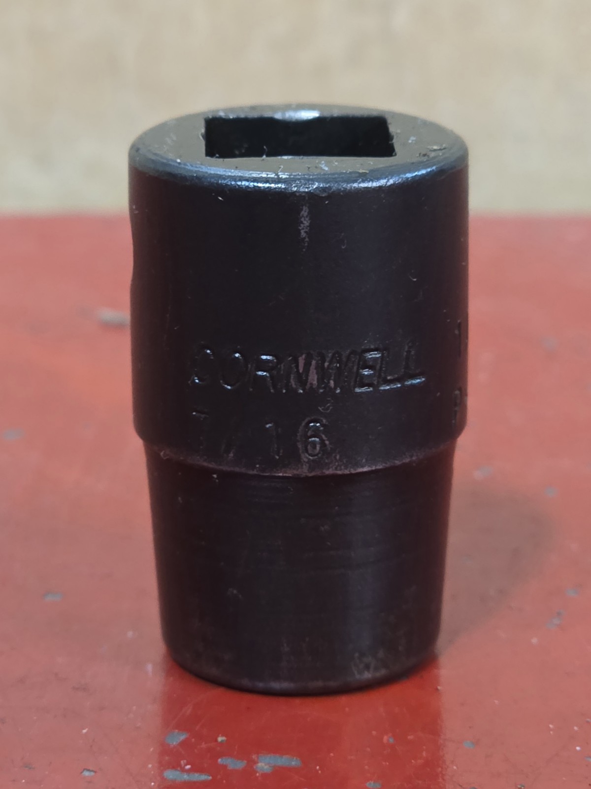 Cornwell Tools SAE 1/2″ Drive 7/16″ Double Square Impact Socket 8pt P-3314 USA