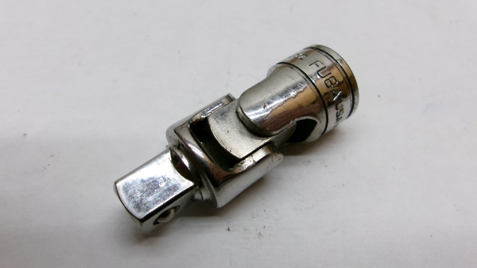 Snap-on tools USA 3/8” drive Universal Joint Chrome Swivel Socket FU8A