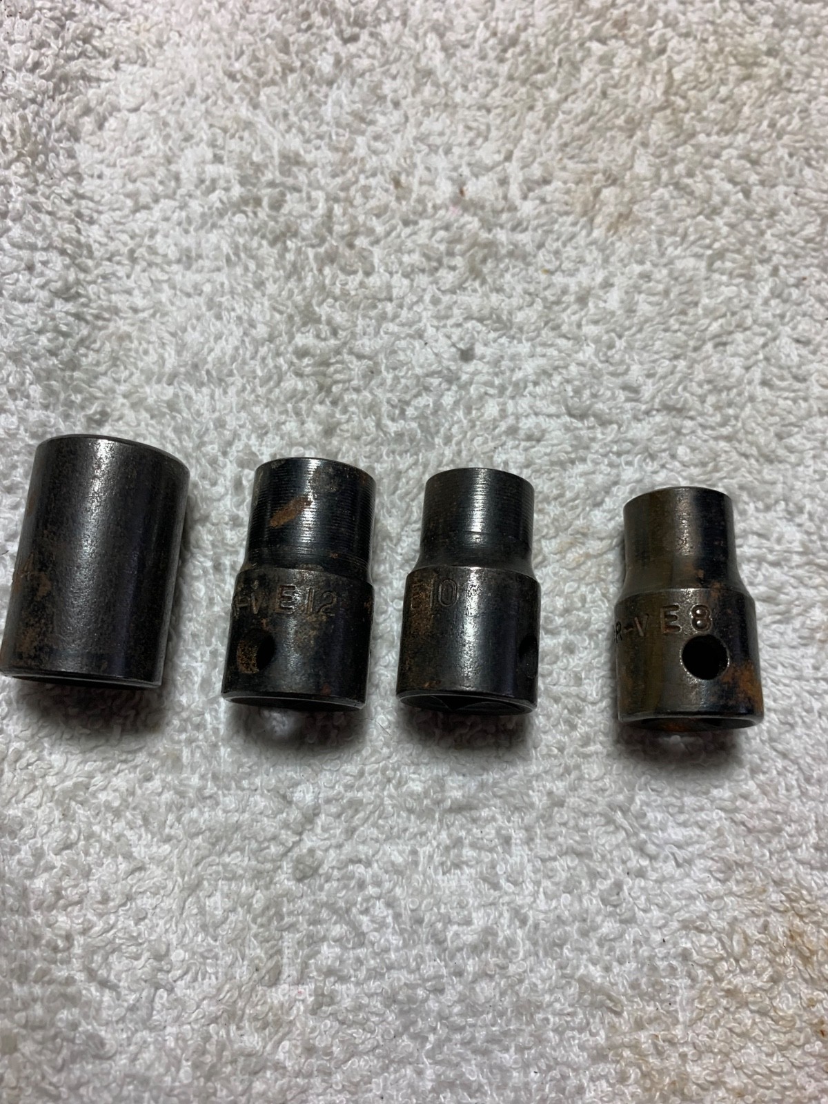 4 – 3/8 inch drive E8, E10, E12, E14 Inverted Torx socket