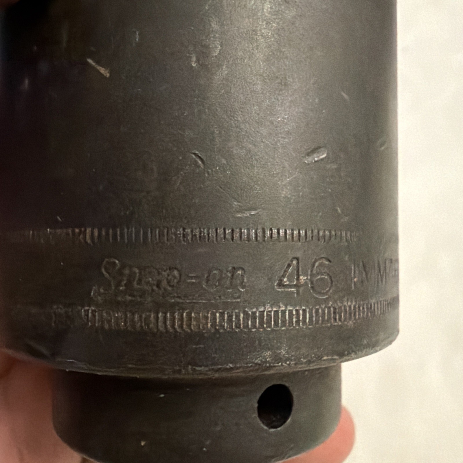 SNAP ON #IMM 460 46MM 6 PT 1/2″ DRIVE SHALLOW IMPACT SOCKET (TL2996)