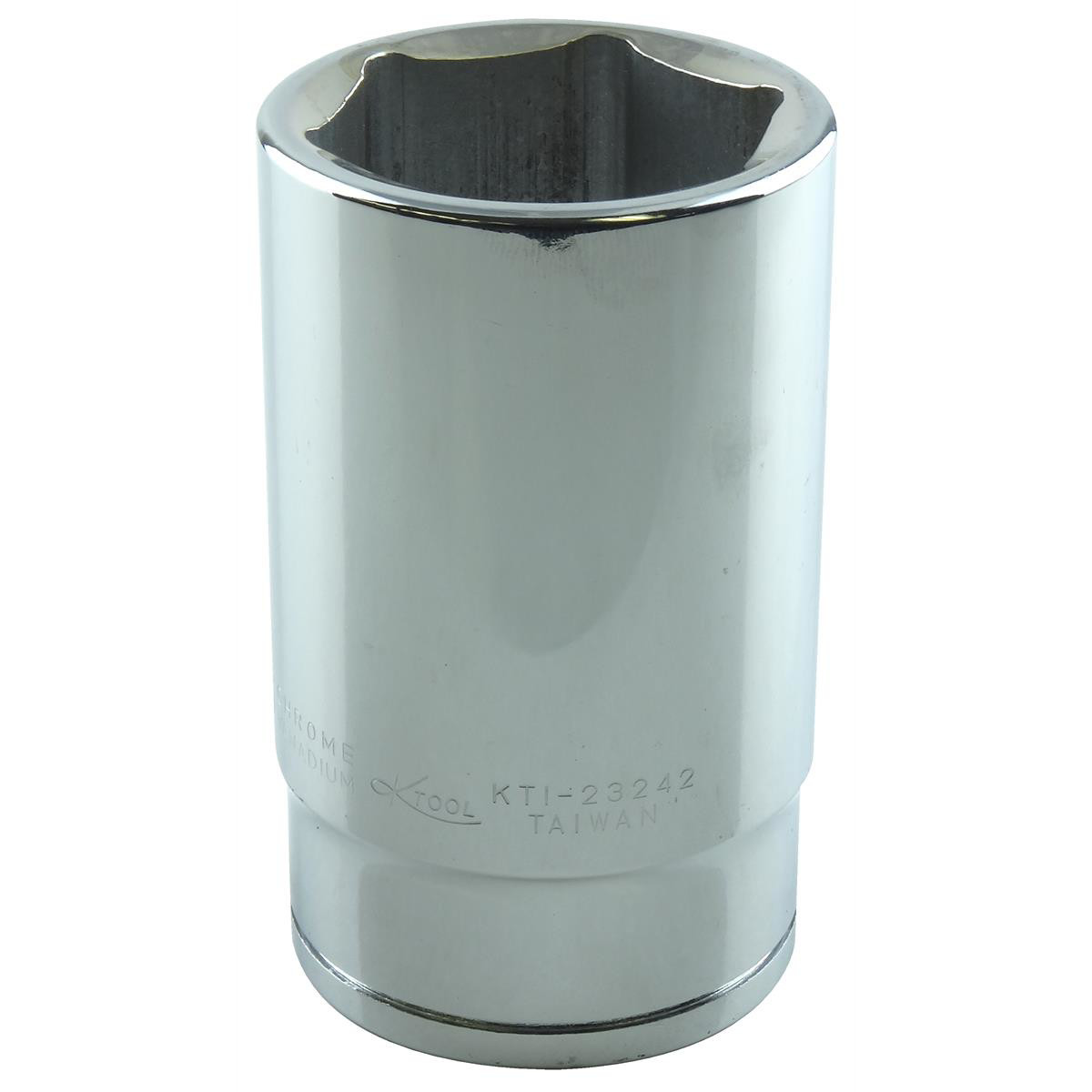 K-Tool 23242 1-5/16 x 1/2″ Drive 6pt Fractional SAE Deep Chrome Socket