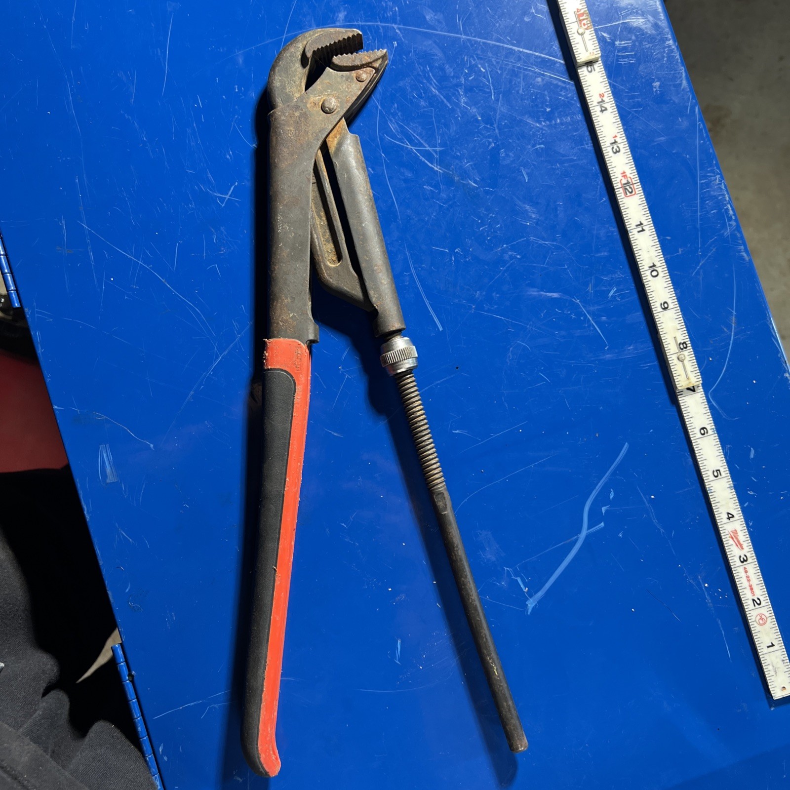 Snap On PWZ2 Adjustable Locking Plier Wrench 17” Used
