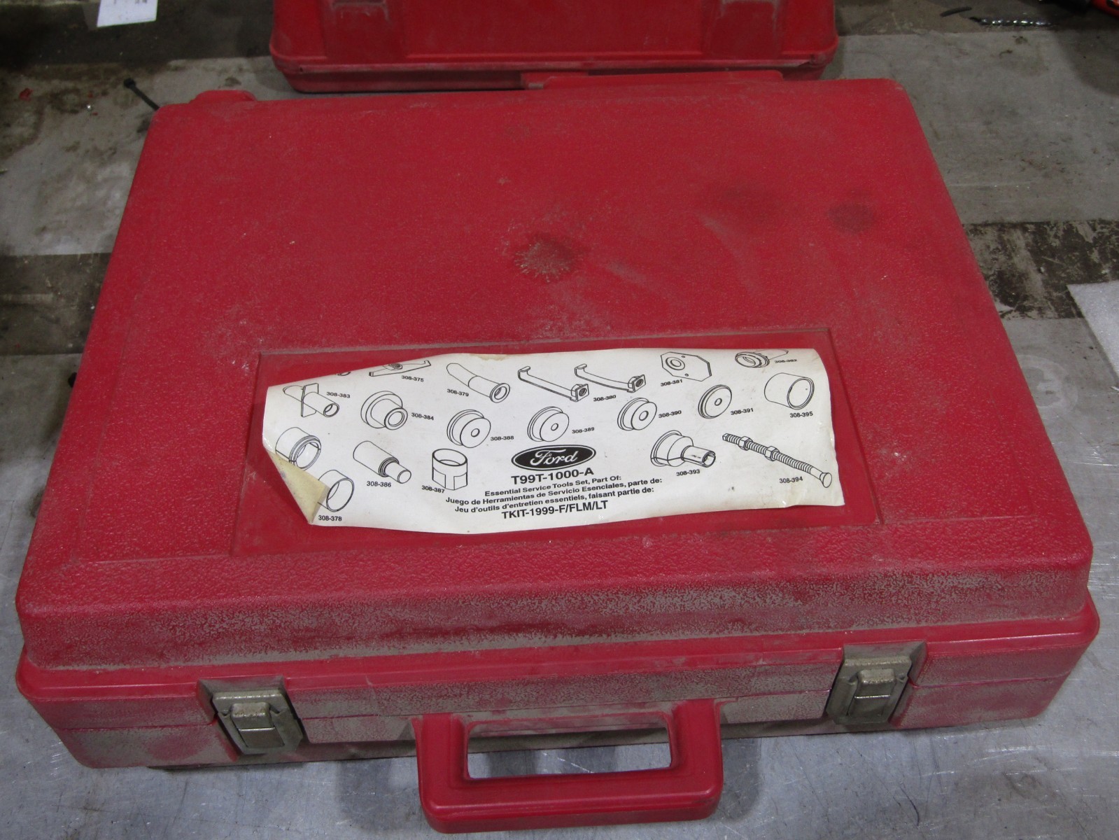 TKIT-1999-F/FLM/LT Ford Rotunda ESSENTIAL SERVICE TOOL KIT *INCOMPLETE* #126