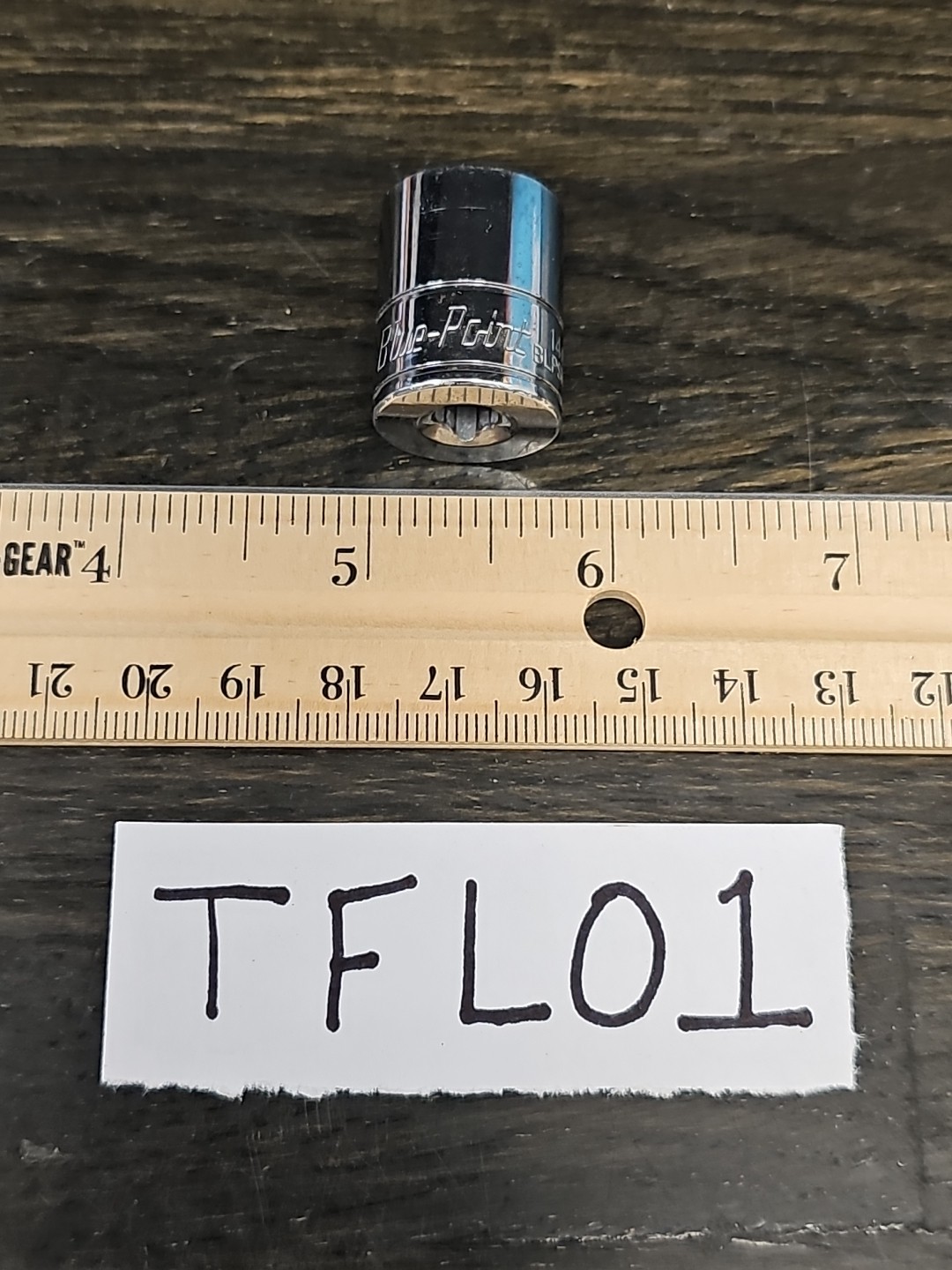 Blue Point Tools BLPSM1414 14mm Metric Shallow Socket 1/4″ Drive 6 Point Chrome