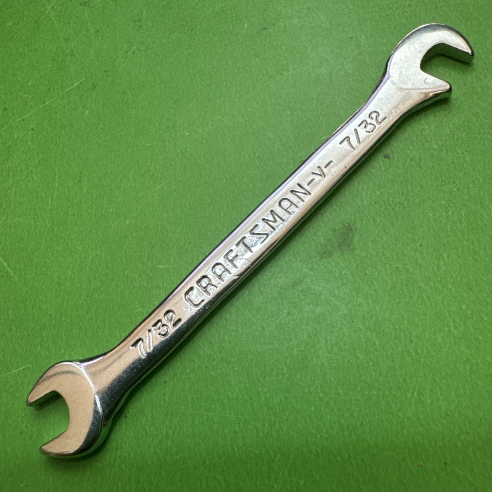Vintage Sears Craftsman Super-Tuff 8 Piece Open End Ignition Wrench Set 9_4306