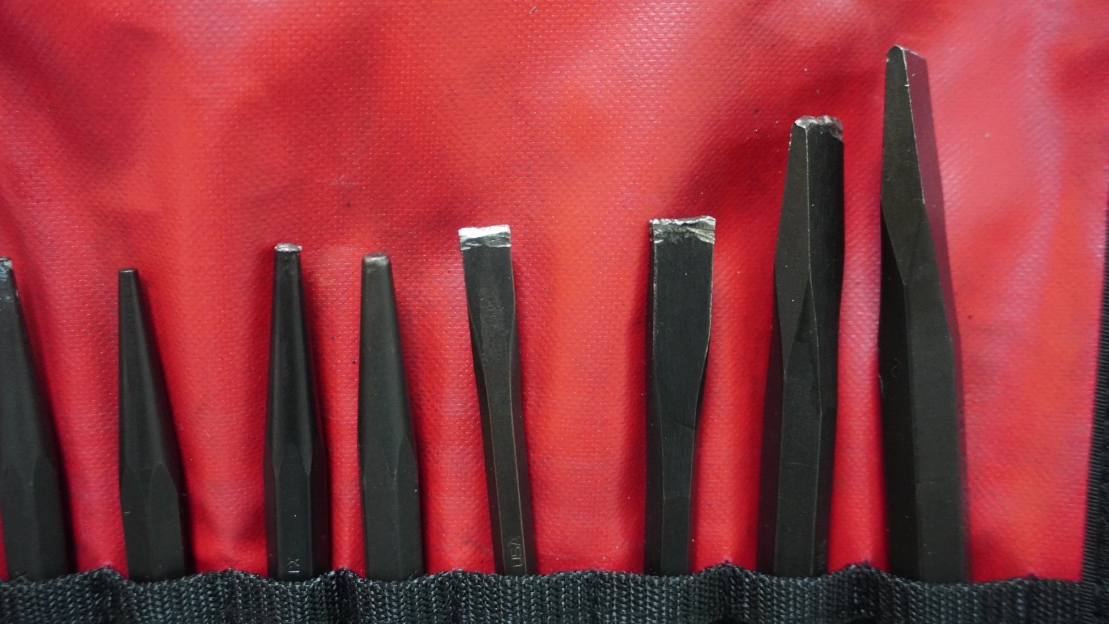 Matco Tools 12 Piece Punch and Chisel Set SPL12KA