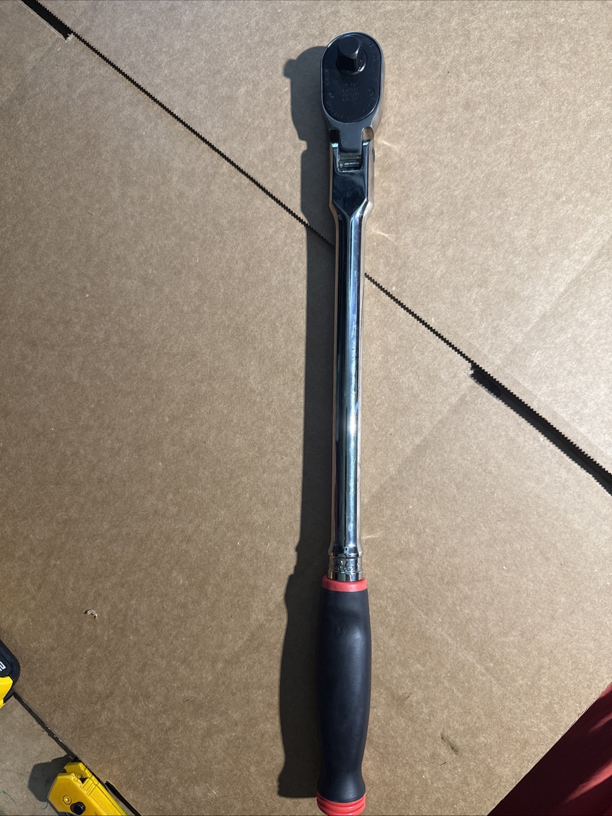 Snap-on Tools RED 1/2” Drive Dual 80 Locking Flex-Head Ratchet SHX80B USA NEW