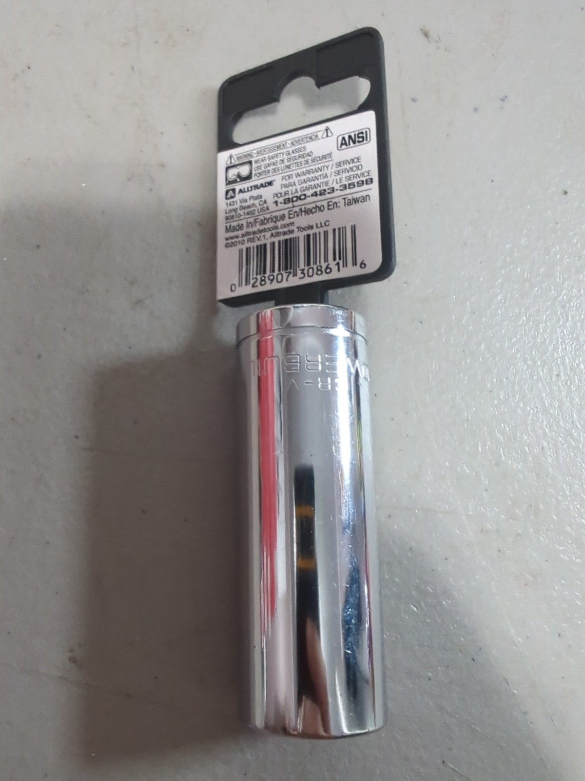 Powerbuilt 1/2 in. Drive x 13/16 in. 12 Point Deep Socket – 940135