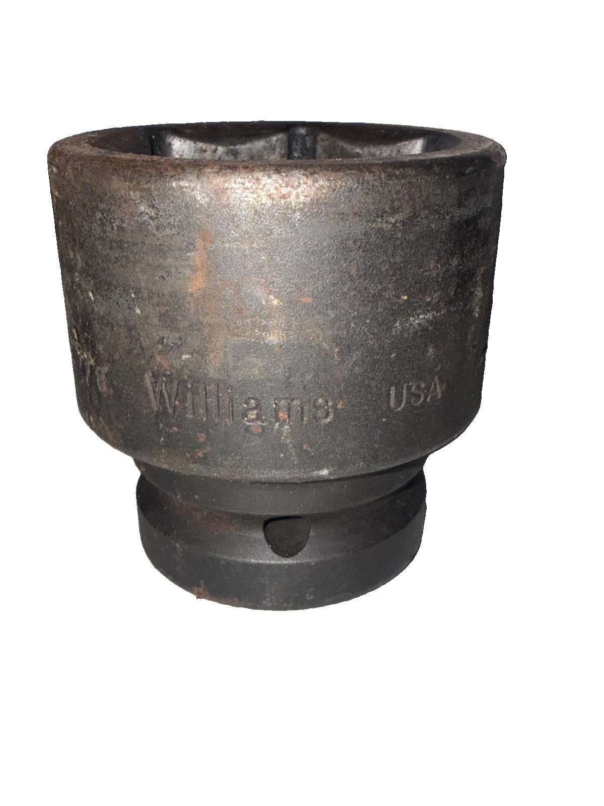 Williams 1” Drive Shallow Impact Socket 6-Point 1-7/8”, Black Industrial Finish