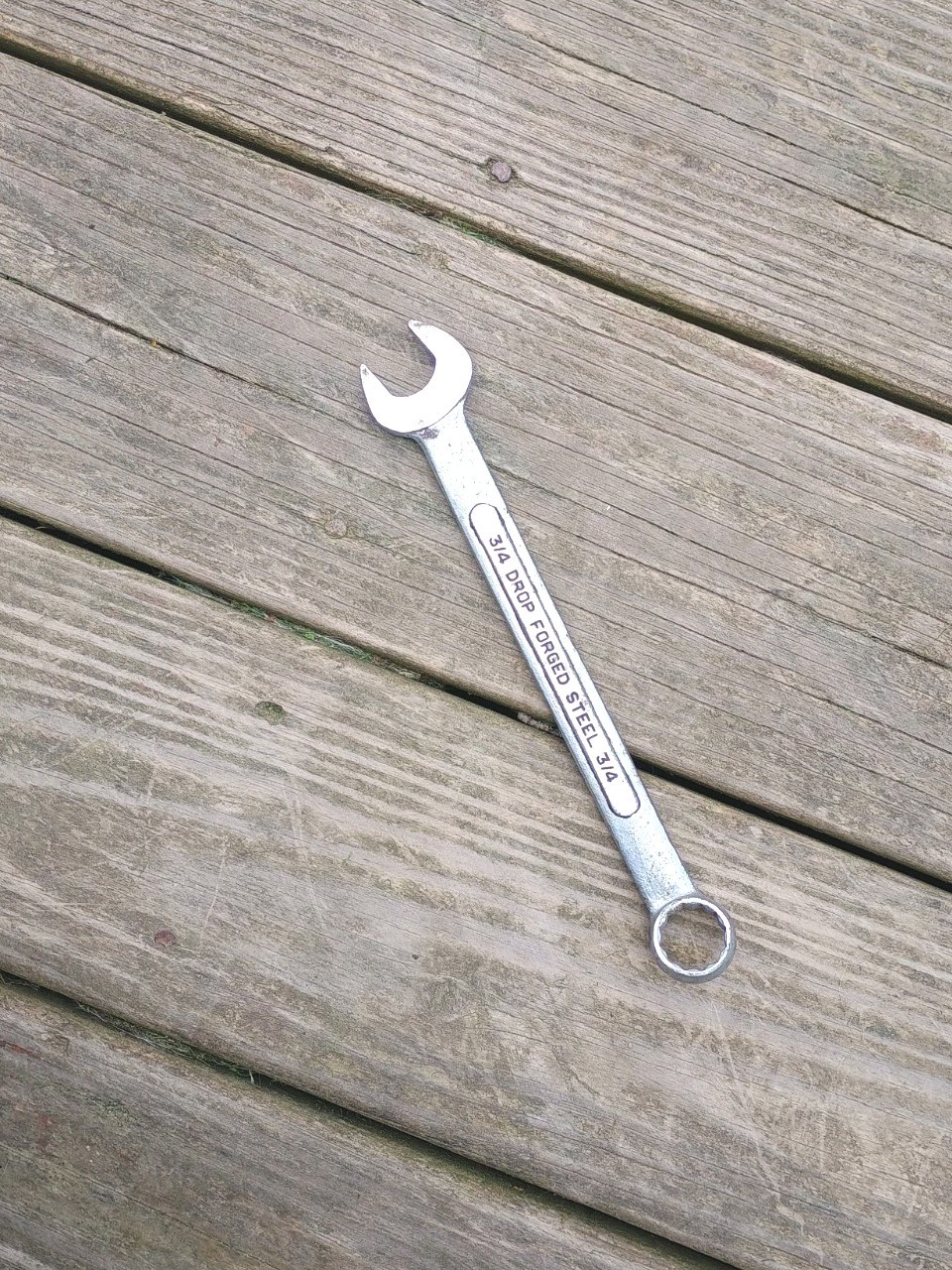 Vintage K Professional 3/4″ Combination Wrench Drop Forged Steel Brazil