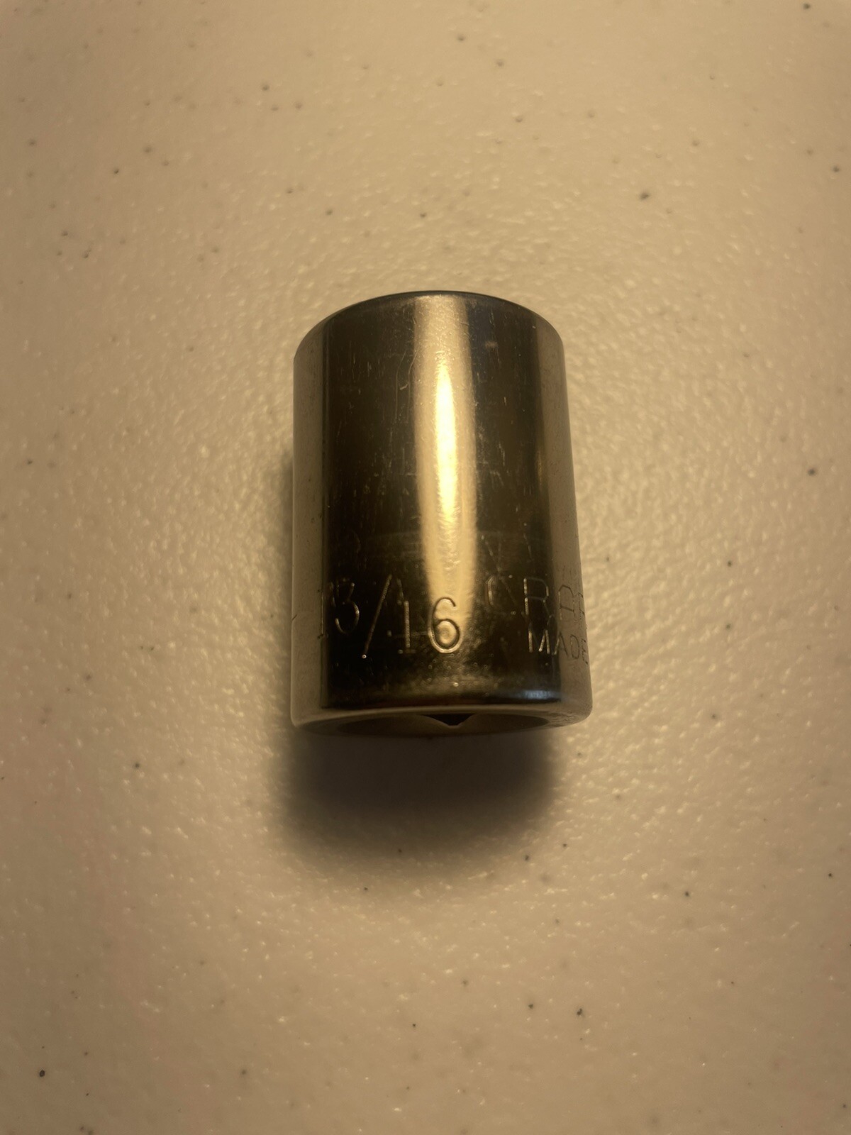 CRAFTSMAN 1/2-in Drive Standard (SAE) 13/16-in Shallow Socket (1-Piece)