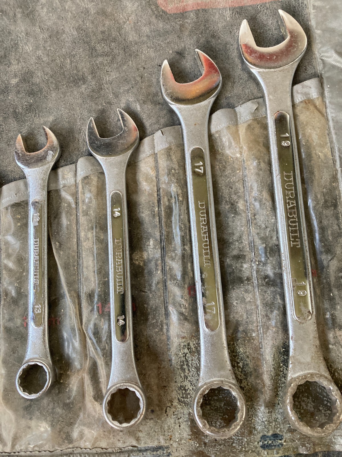 Vintage Durabuilt 11 Pc Metric Combination Wrench Set 6mm – 15mm