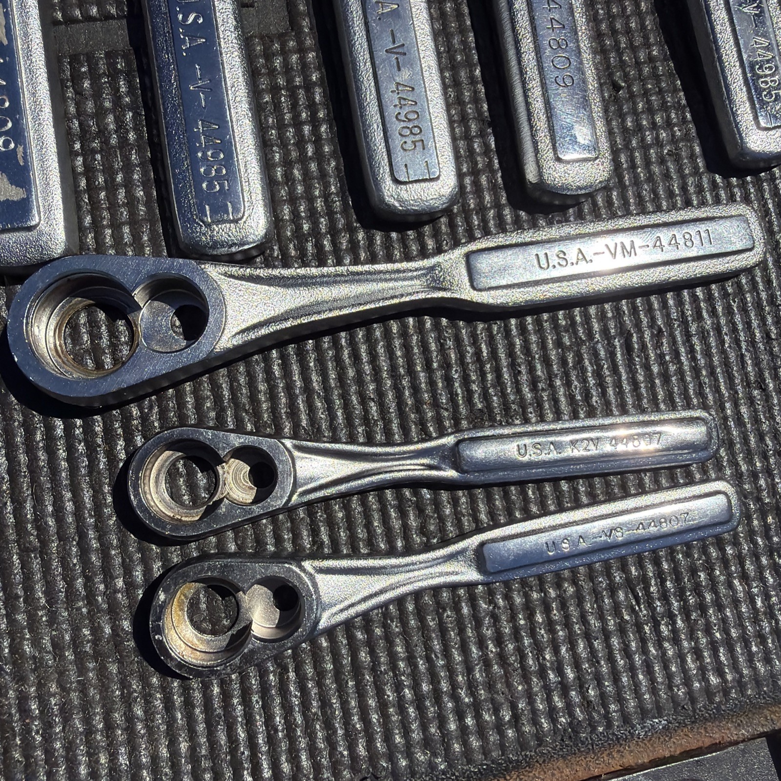 22 Sears Craftsman USA 9 New 13 Used Ratchet Bodies Only No Guts 1/2” 44809 3/8”