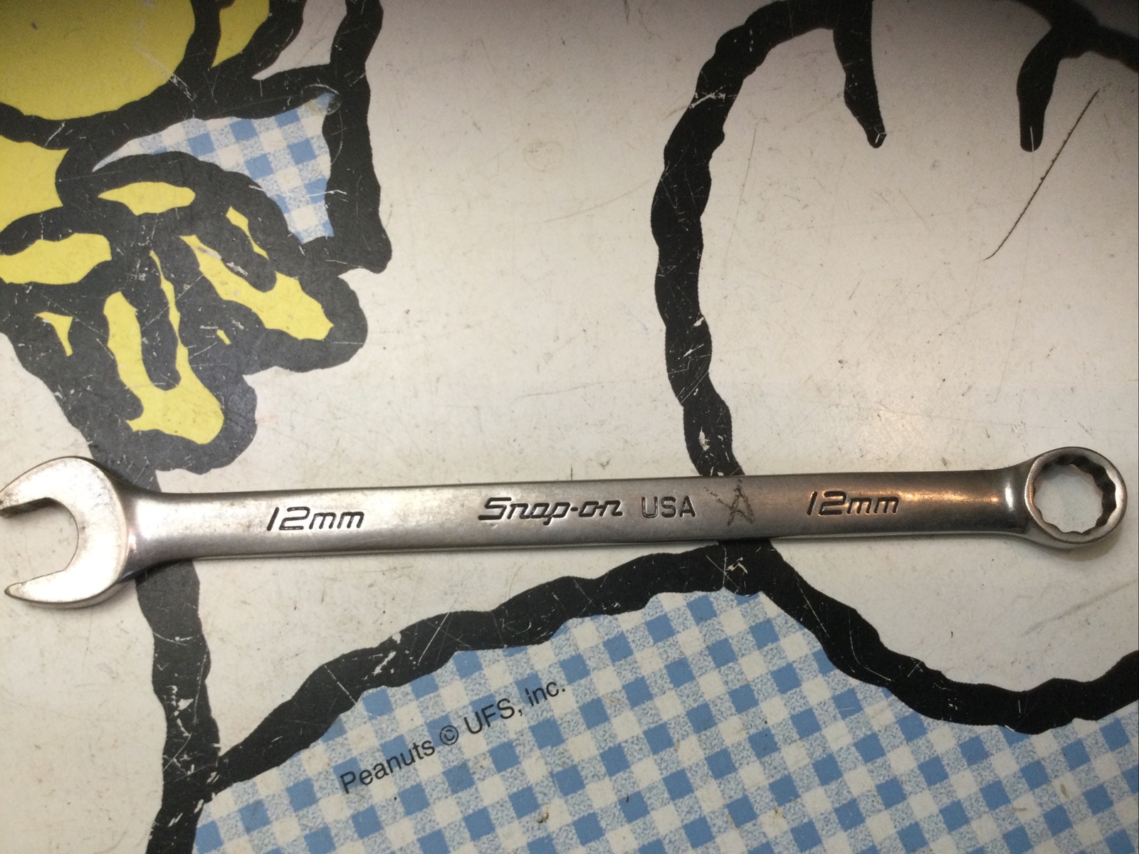 Snap On 12MM Flank Drive Plus Combination Wrench SOEXM12 Patten Pending