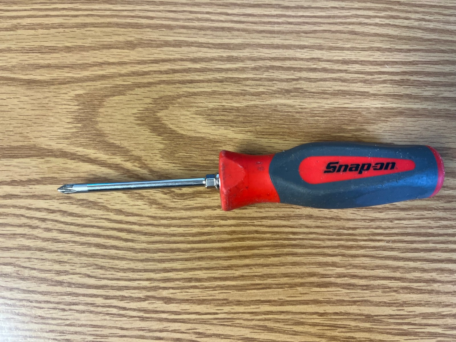 SNAP ON SHDP311R NO1 PHILLIPS SCREWDRIVER WITH RED/GRAY HANDLE LOT#93
