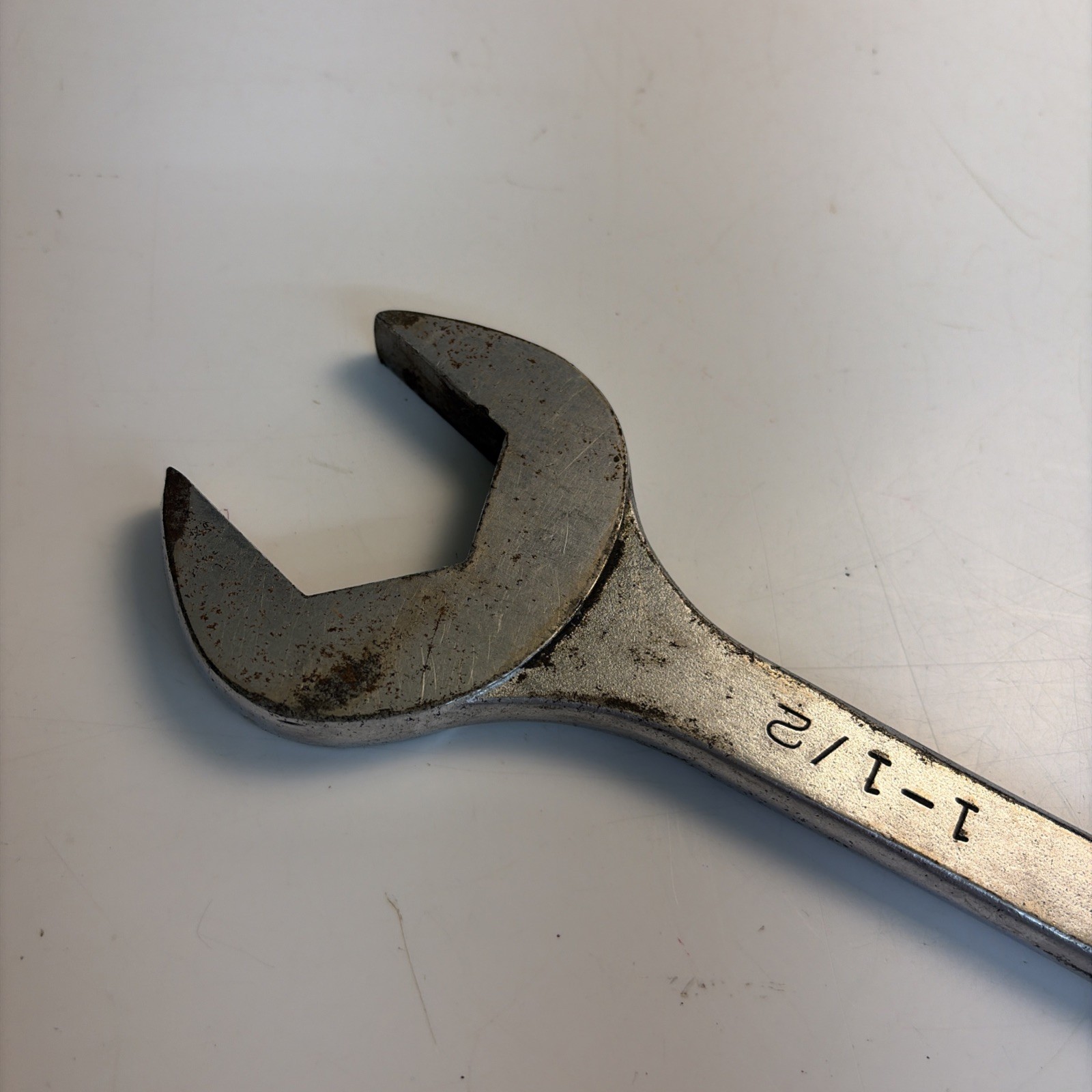 Vintage Mac Tools DA48 1 1/2 Open End Wrench Cut Down Modified USA
