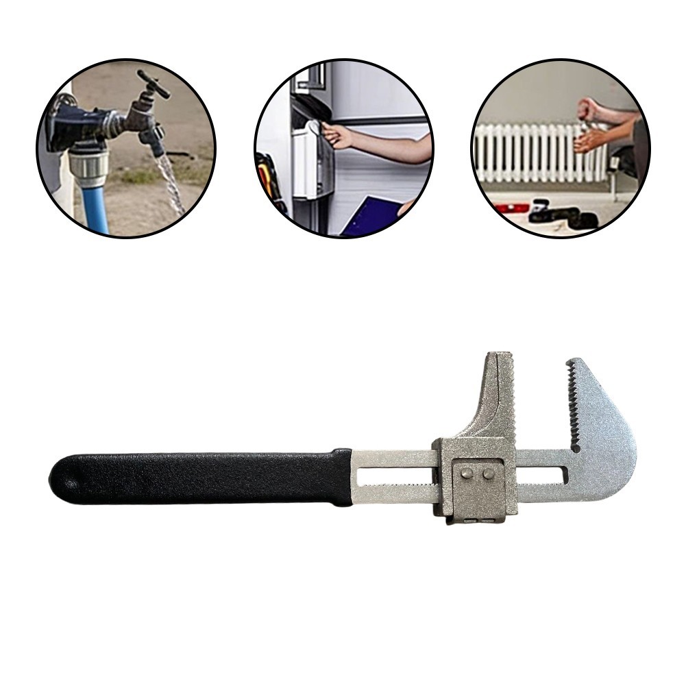 Professional Grade F-Type Adjustable Wrench Manganese Steel Construction