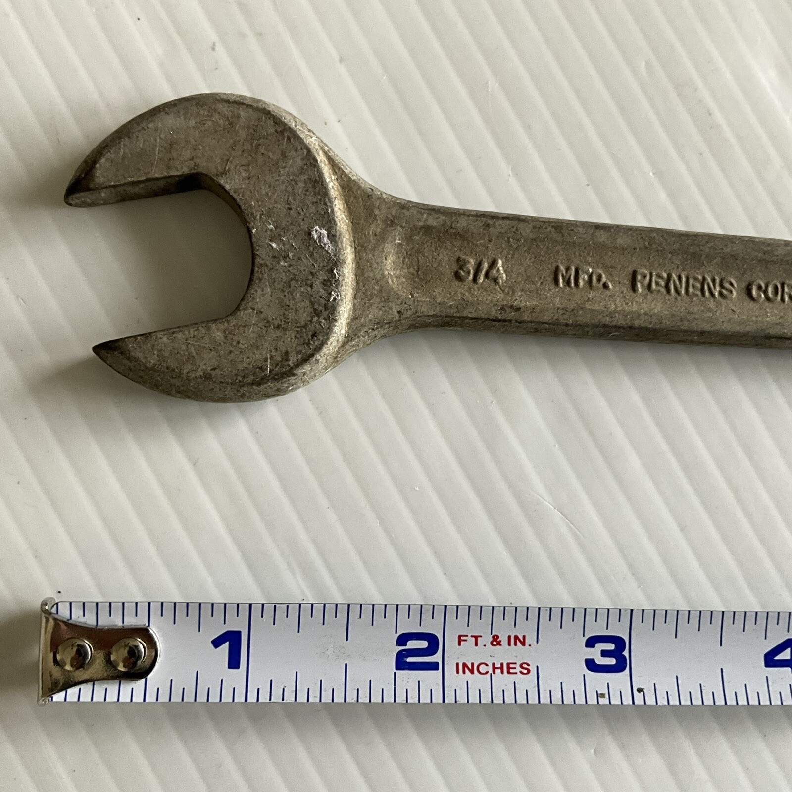Penens Corp Chicago USA 3/4″ x 5/8″ Double Open End Wrench