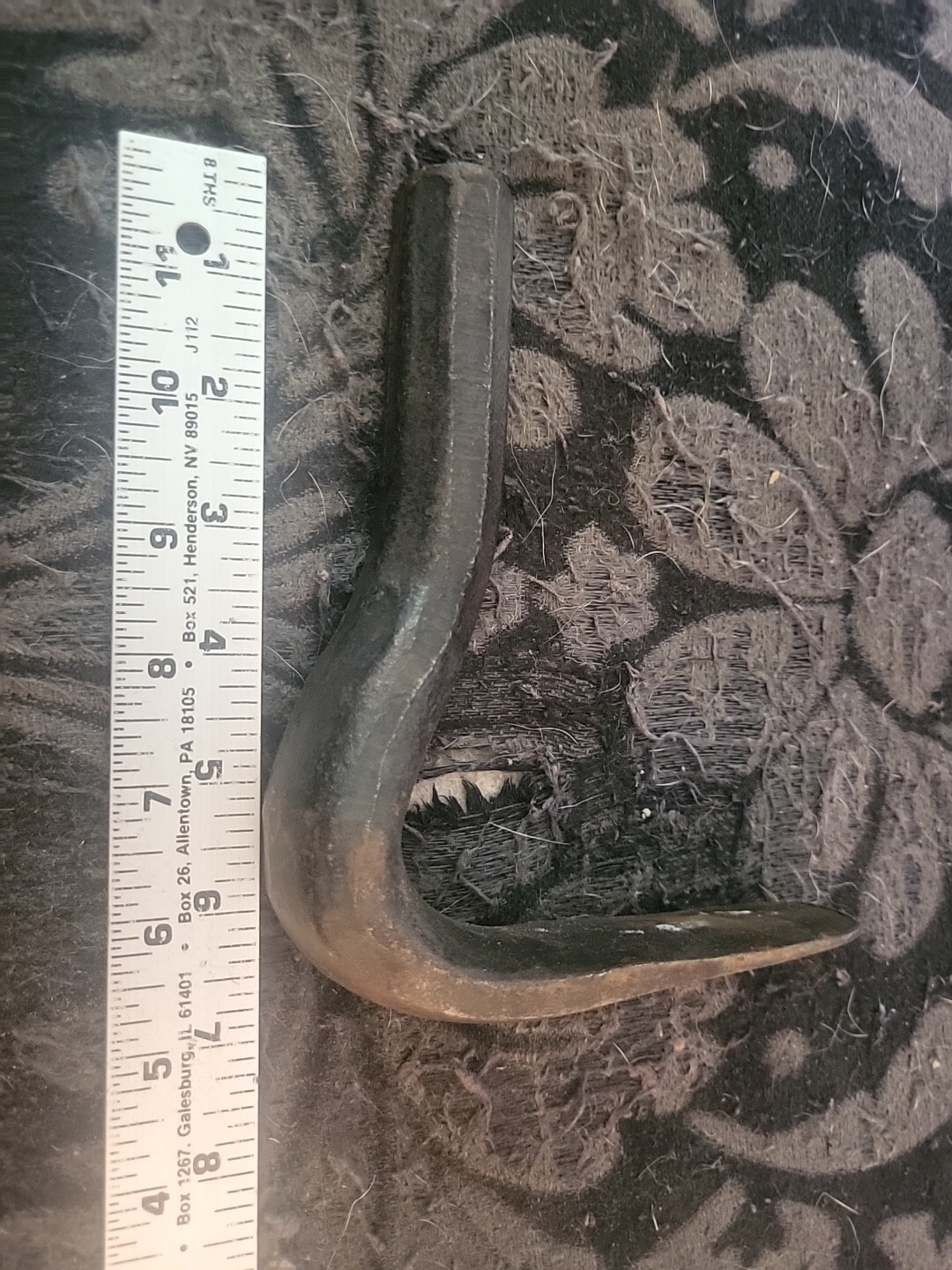 Vintage FAIRMOUNT No. 1050 Auto Body Heavy Spoon Dolly Rat Rod Tool U.S.A.