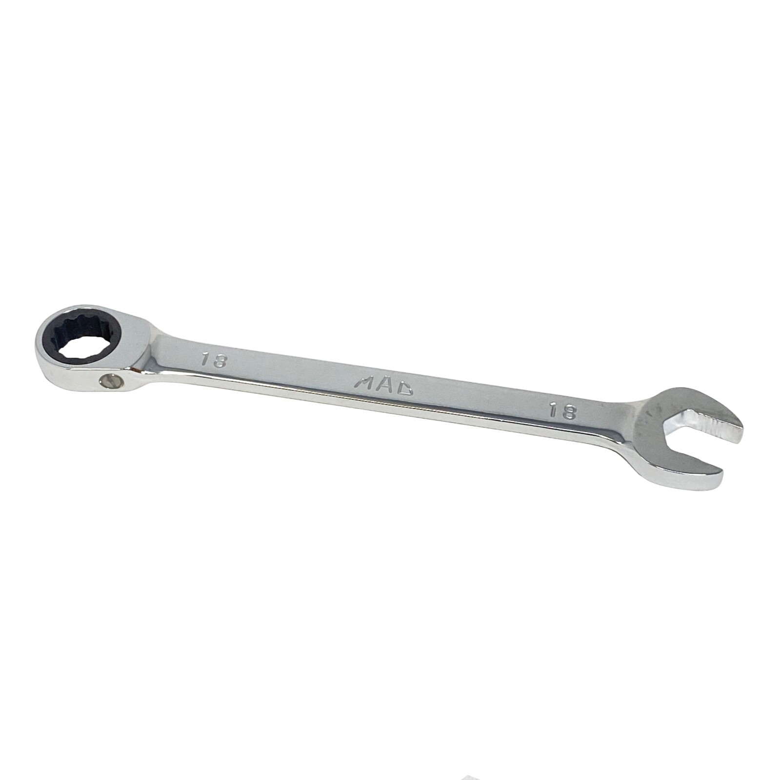 MAC TOOLS – 18MM STRAIGHT Box-End Ratchet Wrench #RW218MM Brand New gear