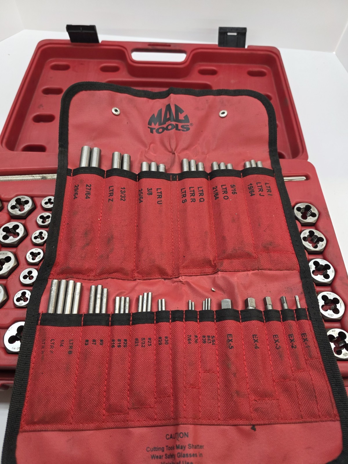Mac Tools 117-PC. Tap and Die/Drill/Extractor Super Set TD117COMBOS-Us