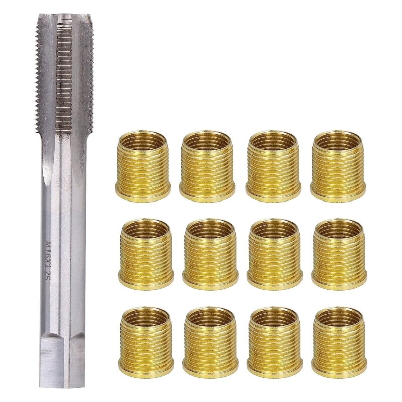 M14 Plug Thread Repair Tool for Woodworking Restoring Damaged Thread