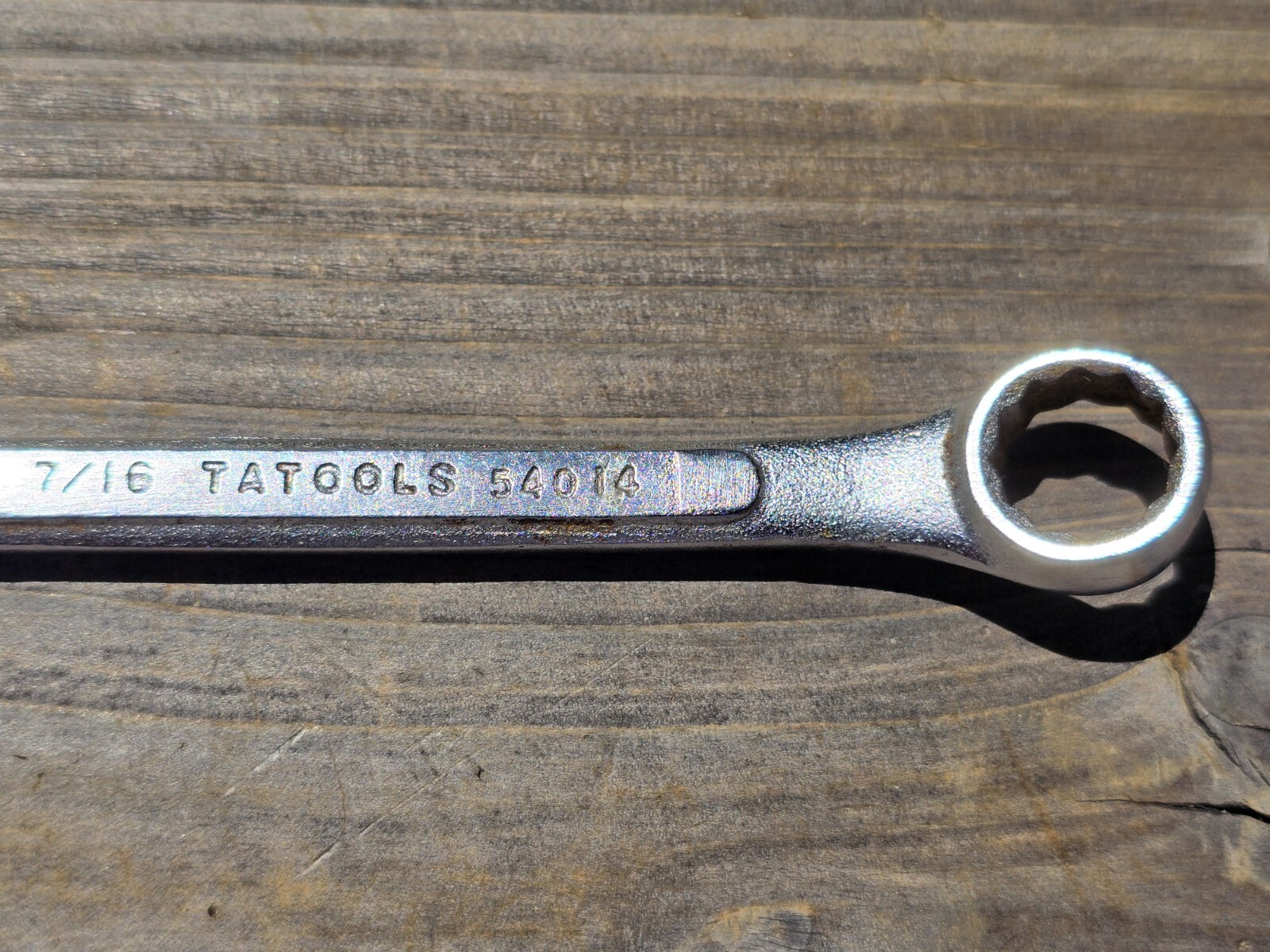 TATOOLS 54014 7/16″ SAE Combination Wrench Taiwan