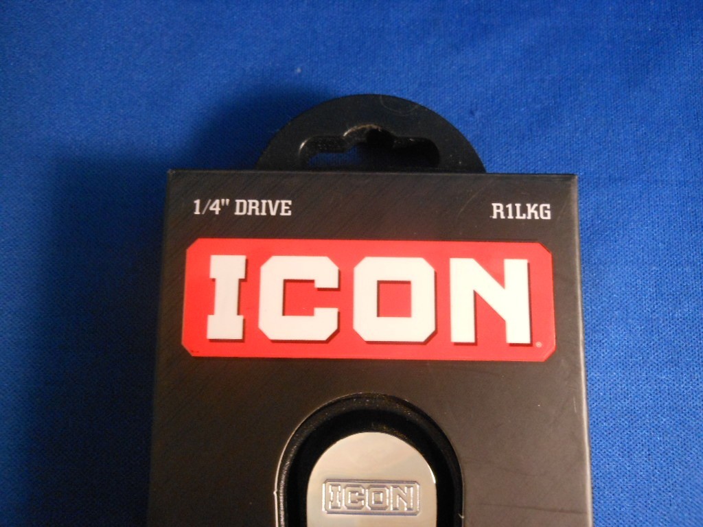 New ICON R1LKG 1/4” Drive Ratchet G2 9” Long Locking Flex Ratchet 70451