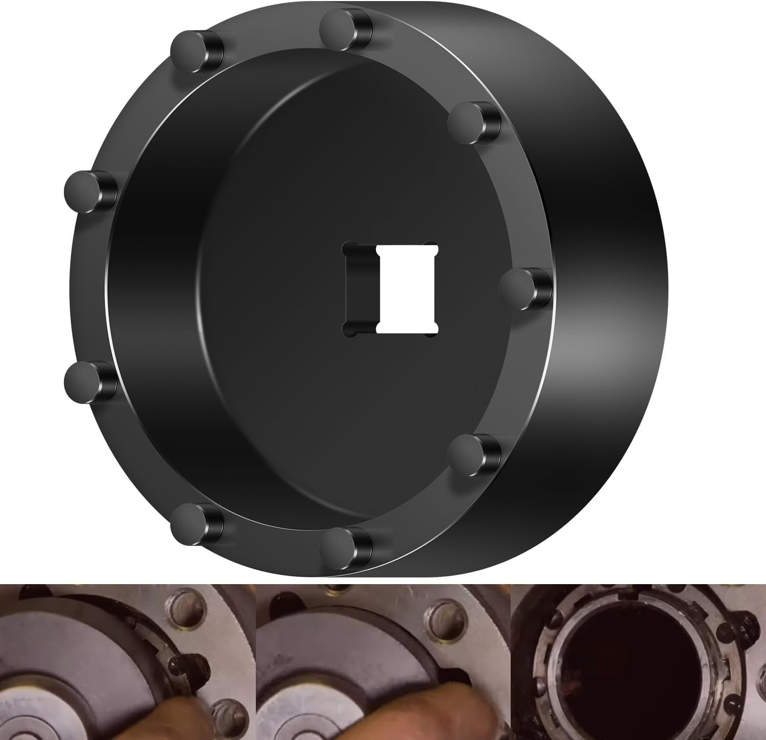 31510 Axle Nut Socket 9 Pin for GM 2020+ Silverado Sierra 2500/3500 1/2″ Drive