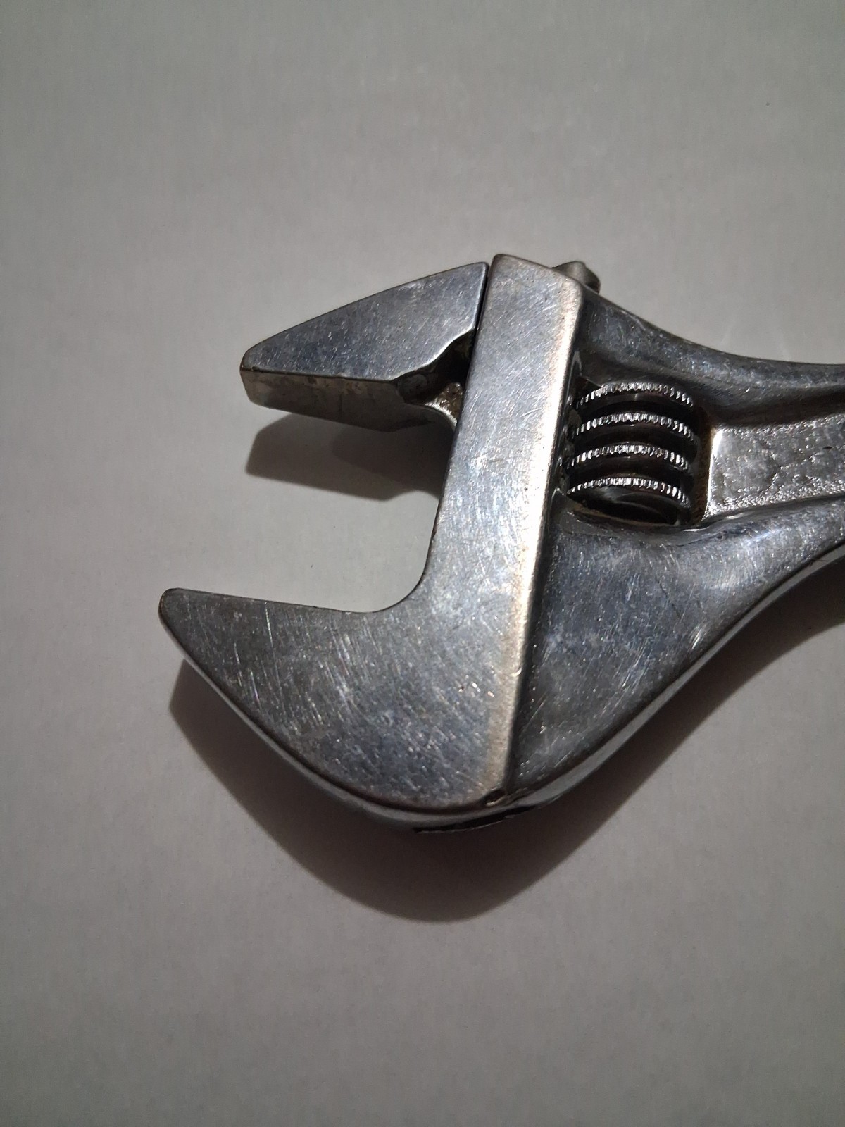 Snap On Tools AD10 10″ 250mm Chrome Adjustable Wrench Made in USA