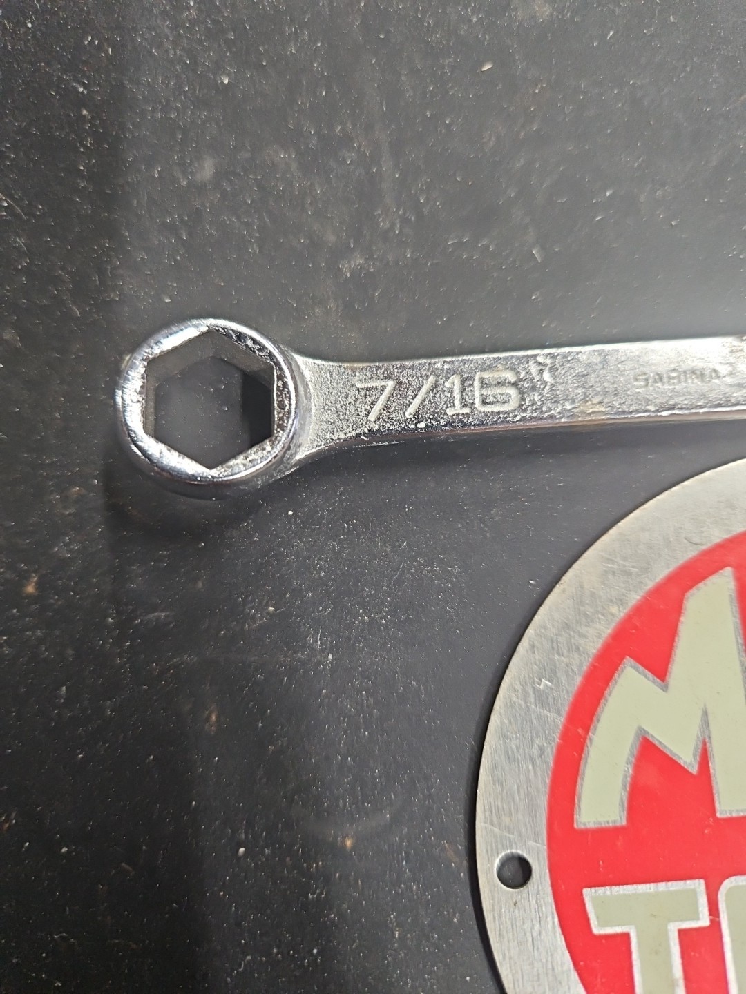 Mac Tools 7/16″ Combination Wrench Vintage Sabina CH14