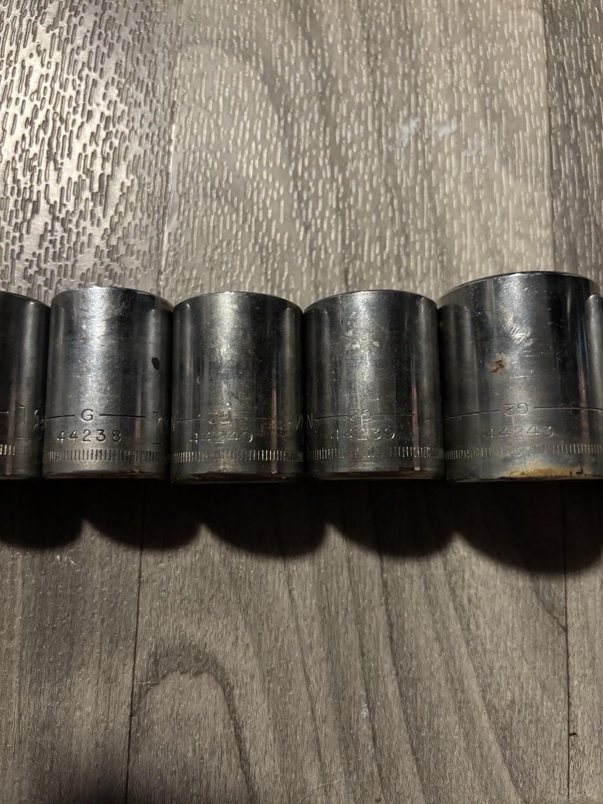 Vintage Craftsman =V= Socket Set 17 Piece’s 1/2” Drive standard & metric READ!!!
