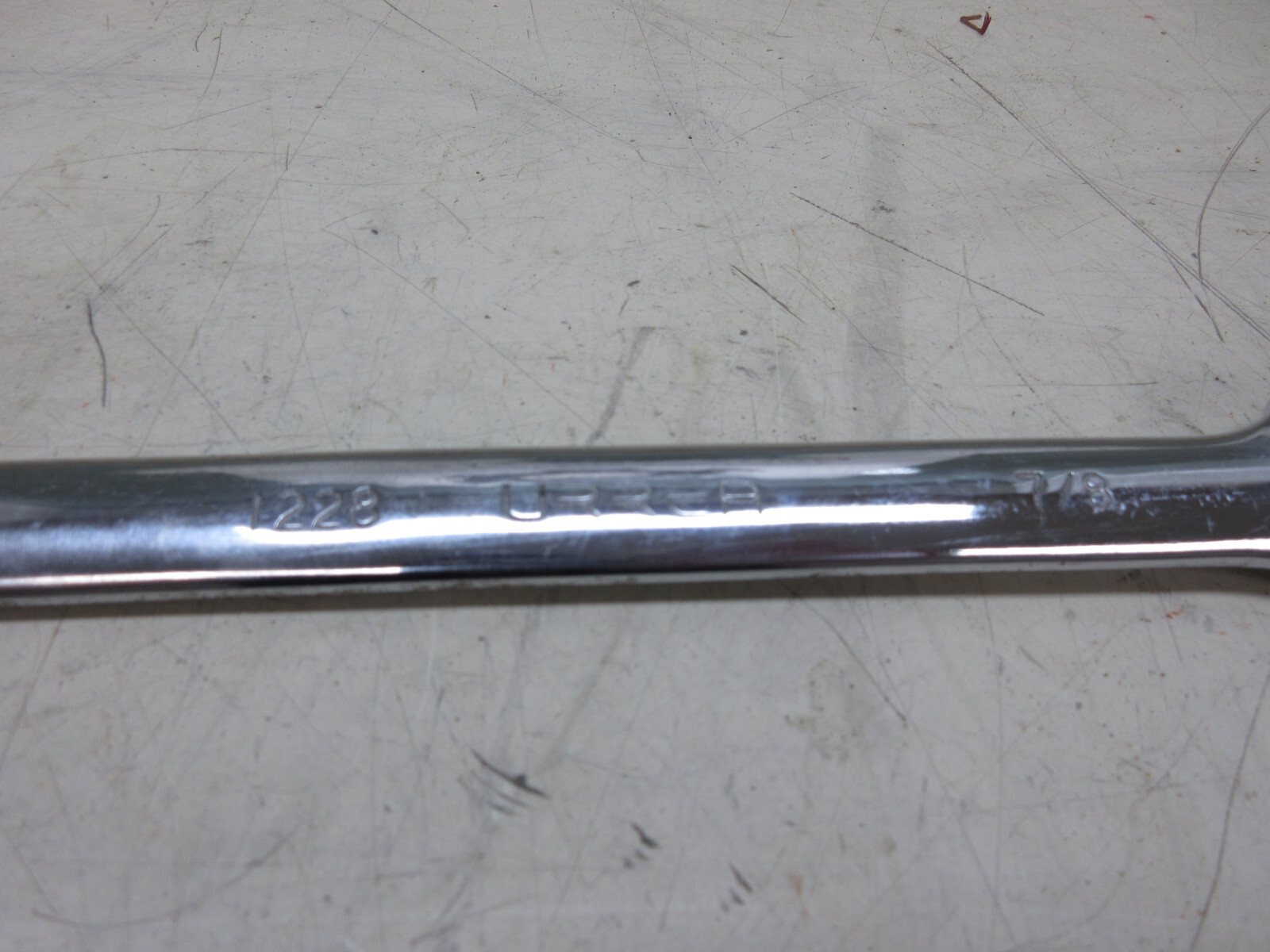 Urrea 1228 7/8″ 12 Point Chrome Combination Wrench Used Free Shipping