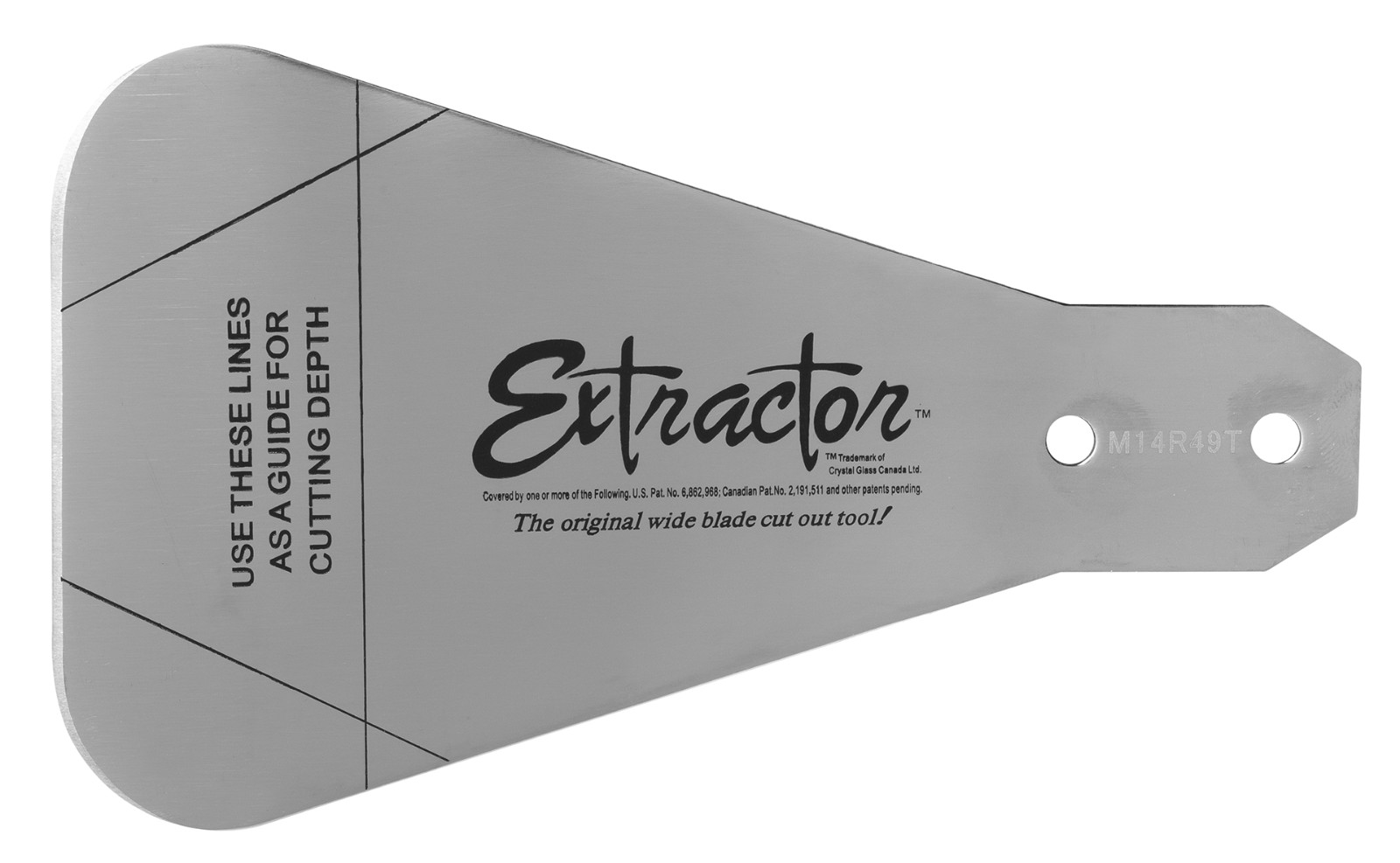 «Extractor™ 6¾” Blade – Model EXT-DELTA-L»