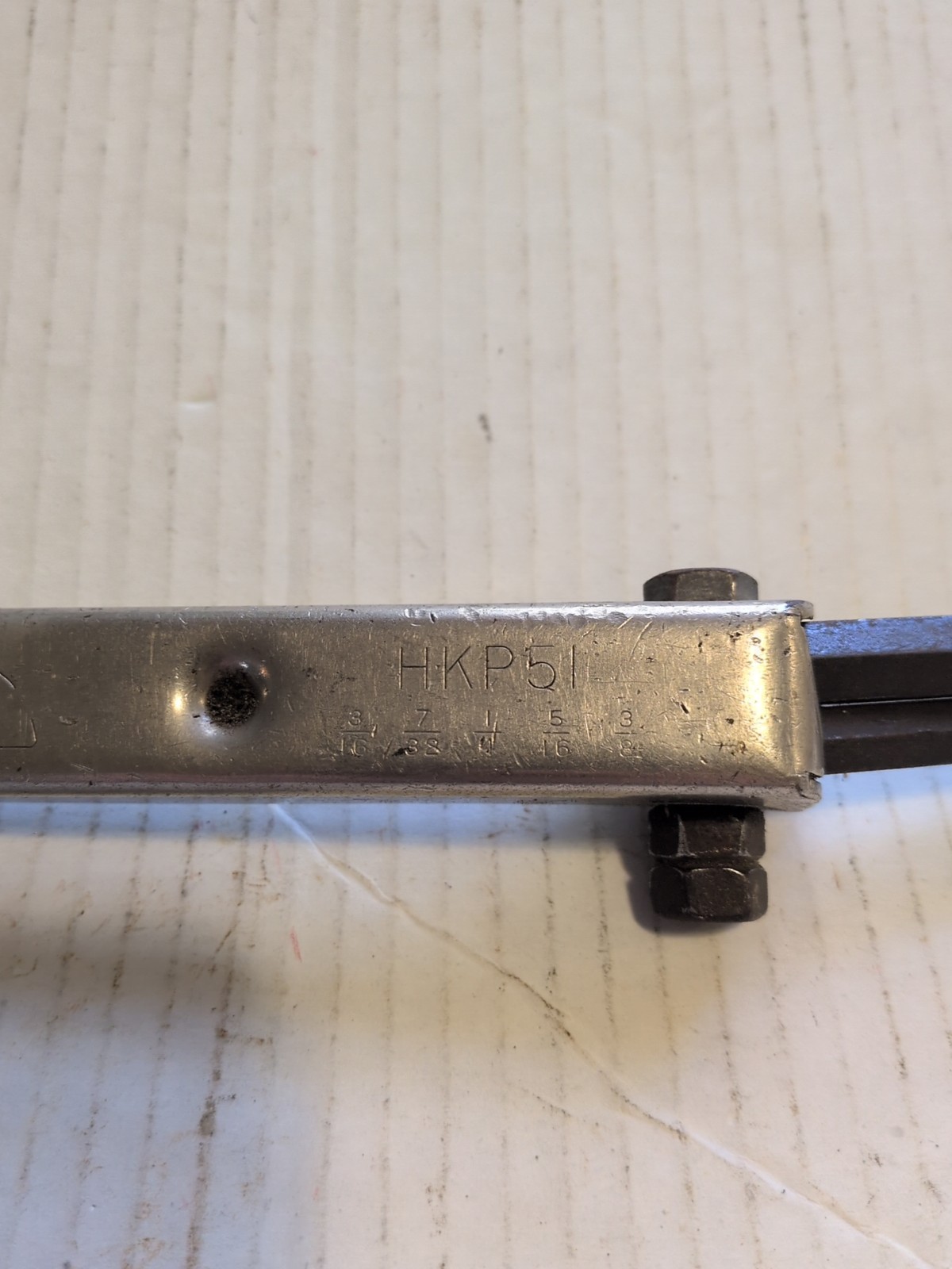 Mac Tools HKP51 SAE 3/16in – 3/8in. Folding Hex Allen Wrench Set