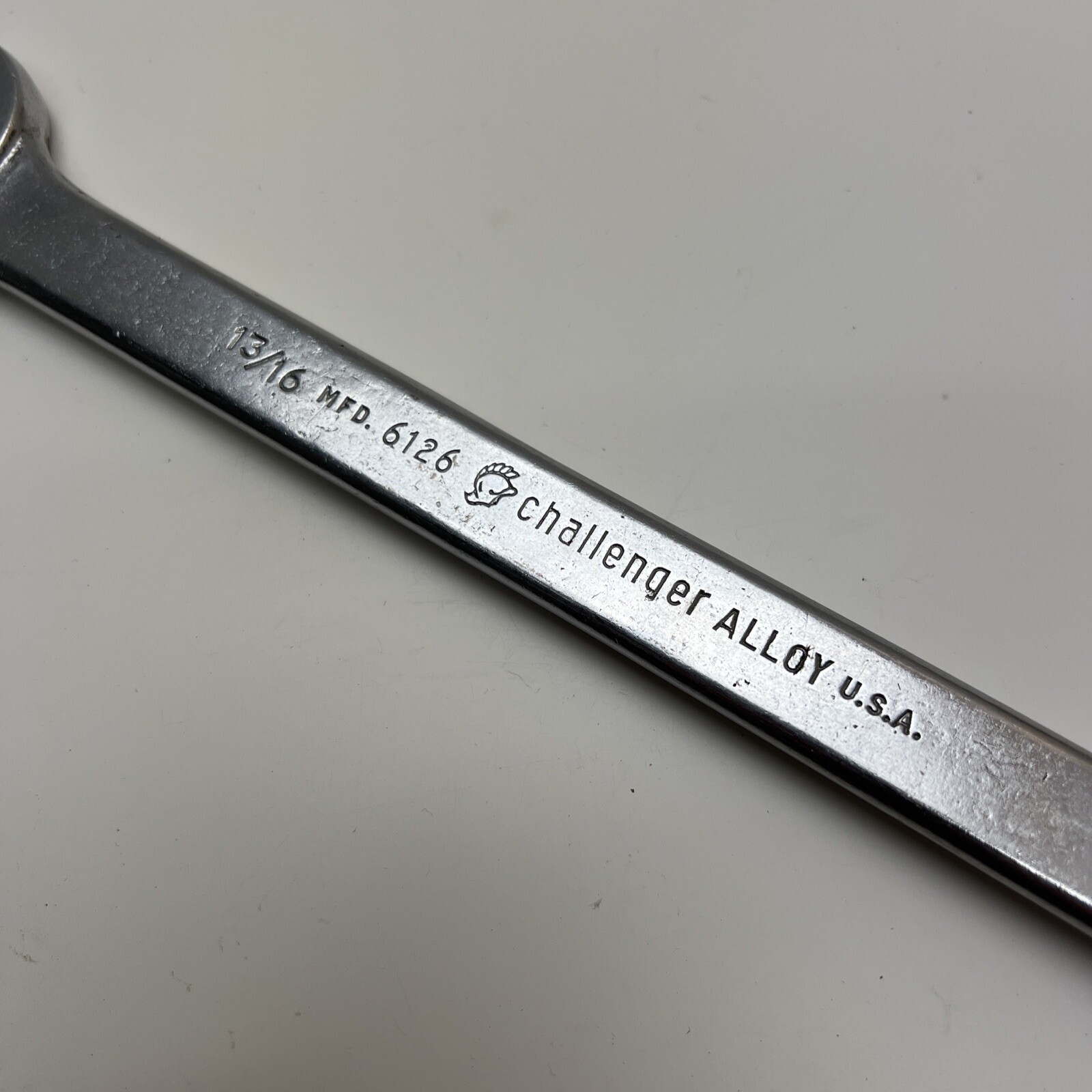 Vintage Challenger by Proto 6126 Combination Wrench 13/16 USA 10 1/4 Inches long