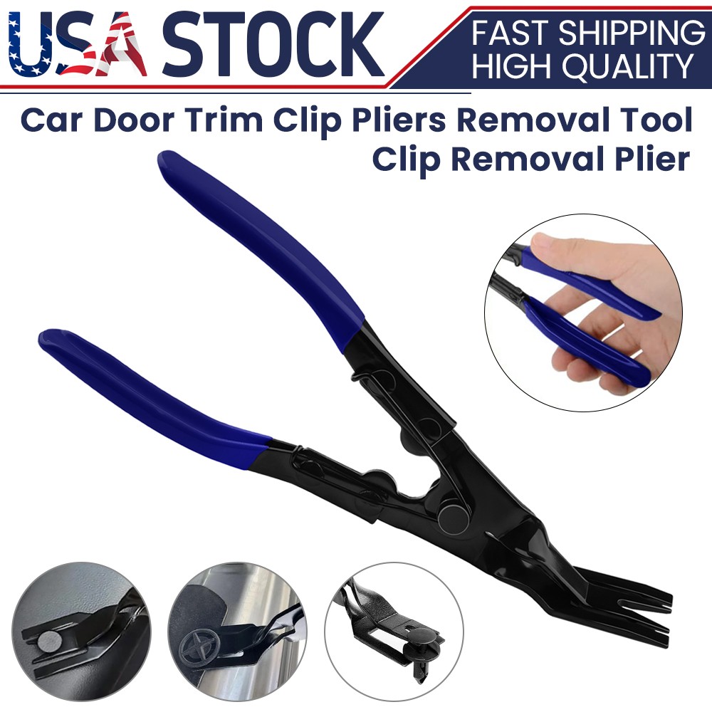 Car Trim Clip Removal Pliers Headlight Dashboard Panel Upholstery Remover Plier