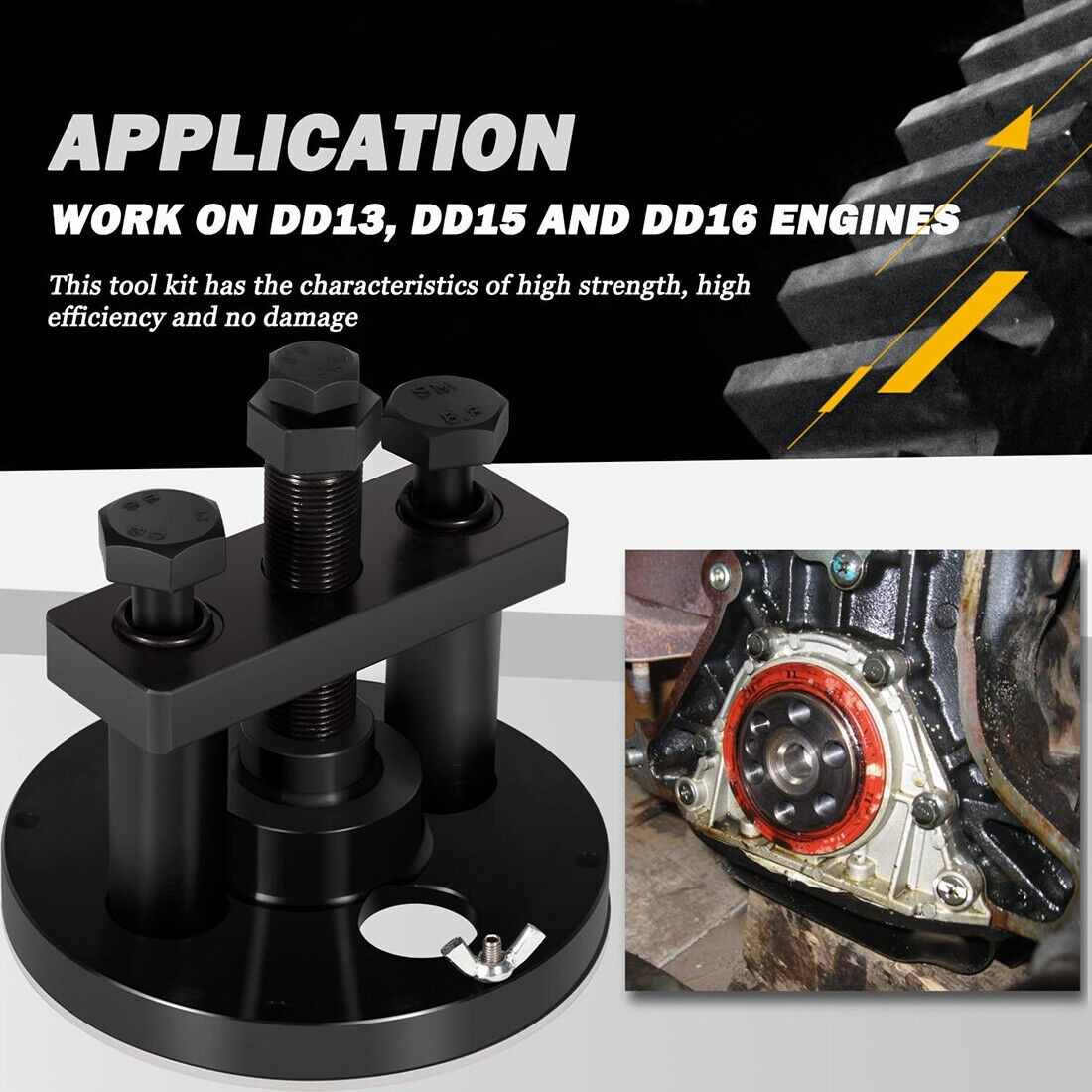 W541589023300 Front Crankshaft Seal Remover,Installer Tool For Detroit😊