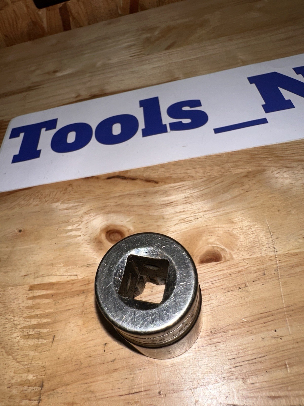Snap-on Tools USA 1/2″ Drive 8-POINT SAE 3/4″ DOUBLE SQUARE Shallow Socket SW424
