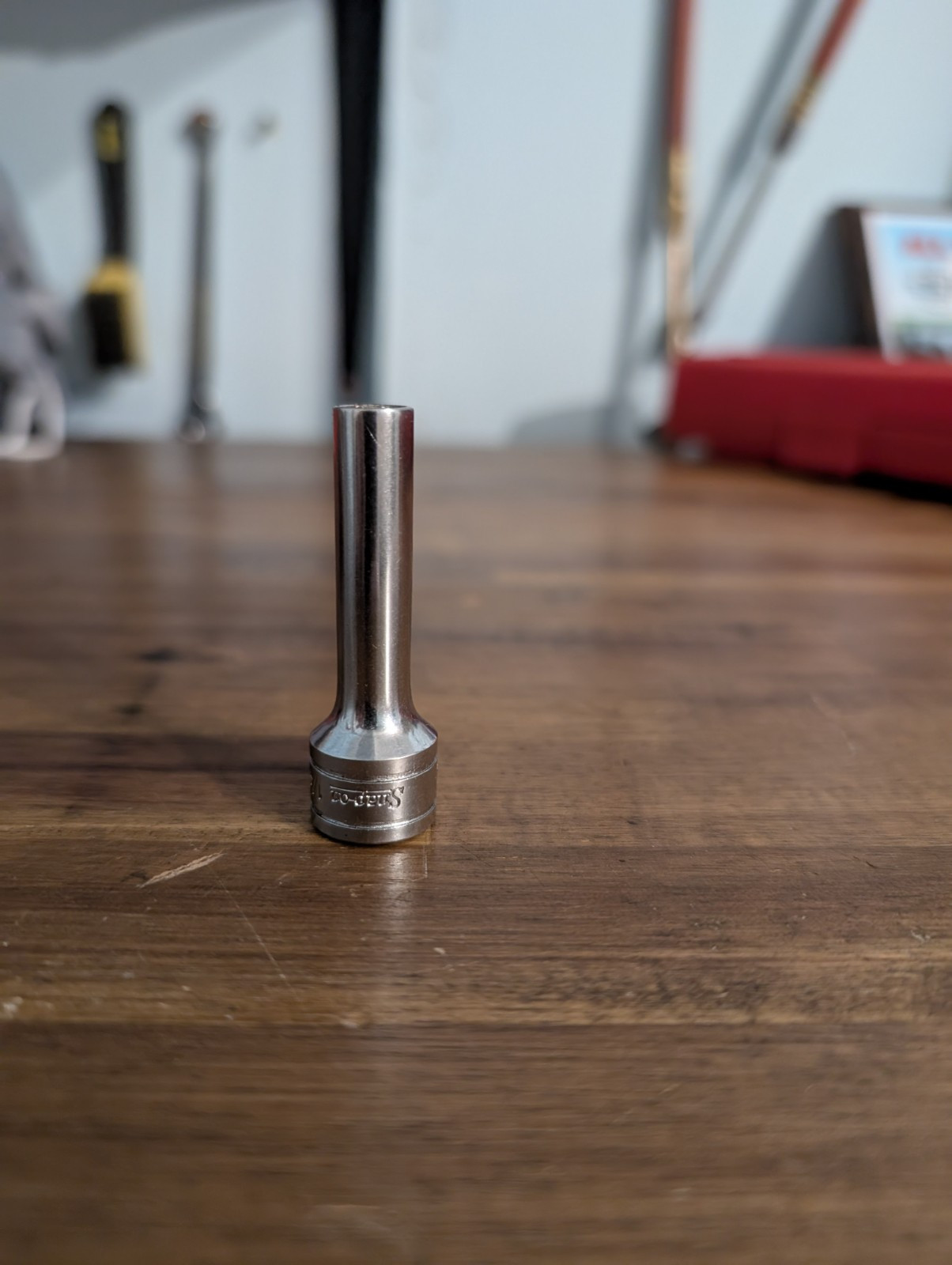 Snap-on SFS081 3/8″ Drive 1/4″ 6 Point Deep Socket USA SAE W10