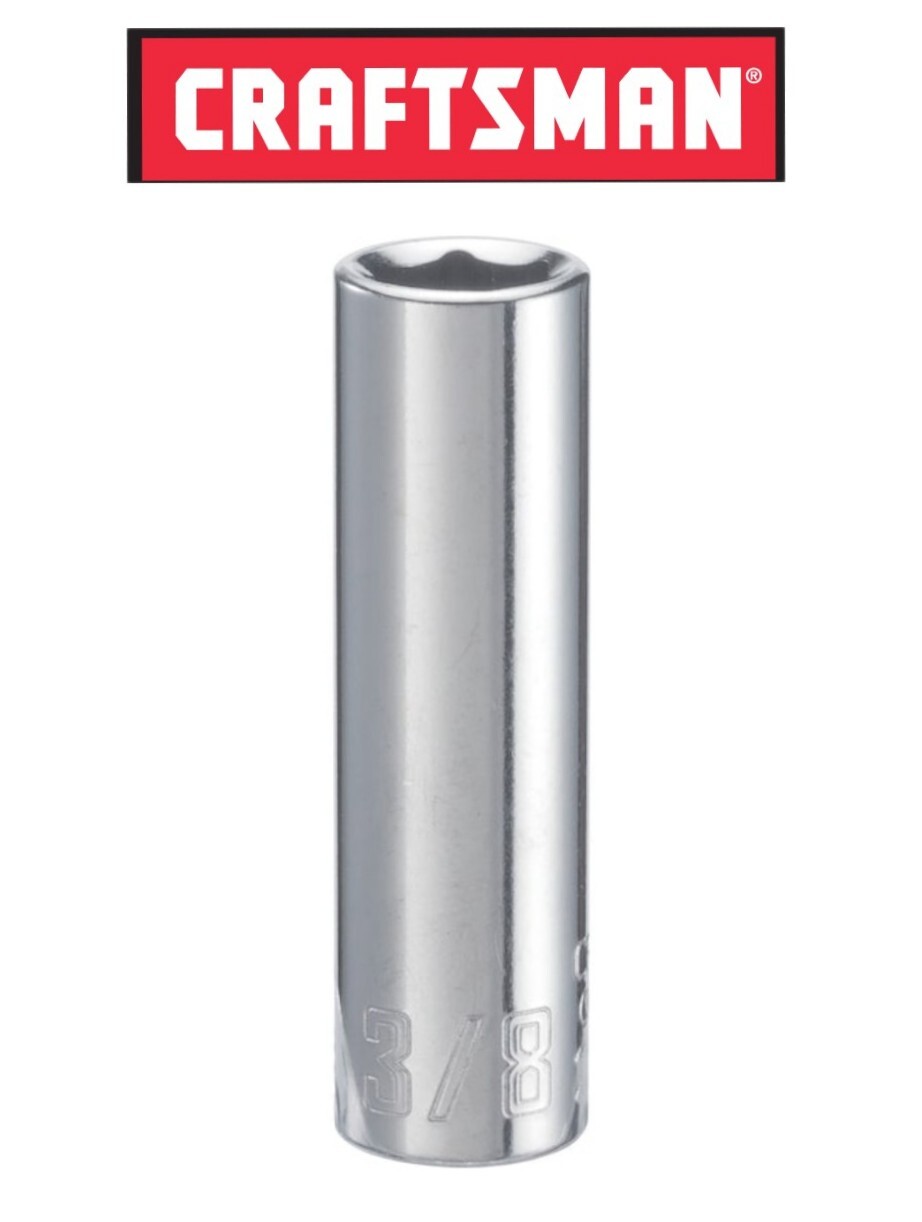 Craftsman 1/4 Inch Drive 6 Point Deep Socket Metric MM / SAE Inch Pick Size CMMT