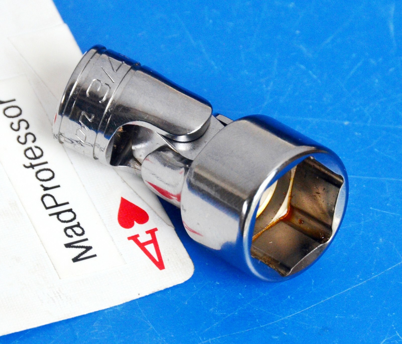 Snap-on 3/8″ Drive 3/4″ Universal Shallow Chrome 6-point Socket Wrench NEW 2021